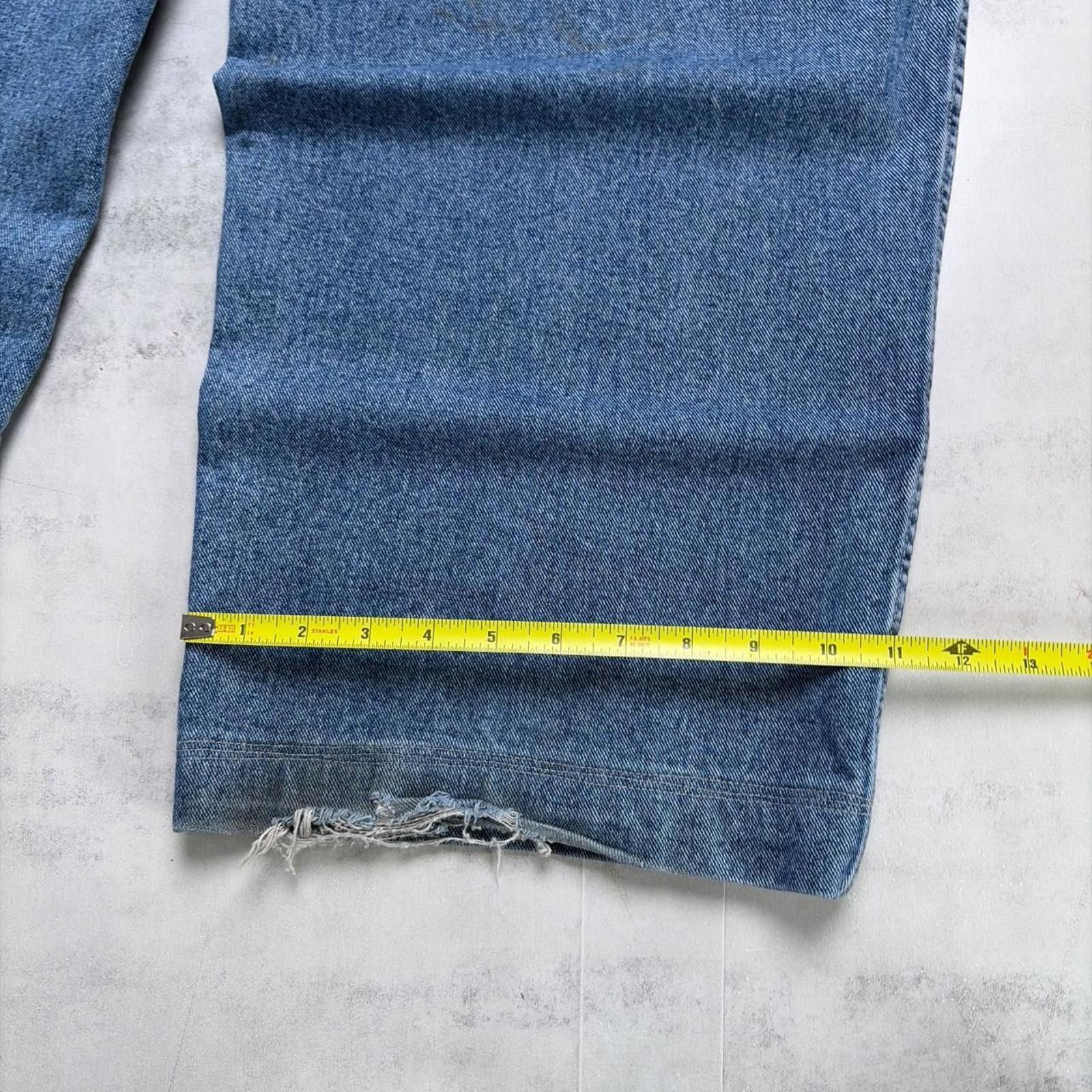 Pepe Jeans Y2K Pepe Jeans London Grunge Baggy Carpenter Denim Jeans Size US 38 / EU 54 - 8 Thumbnail
