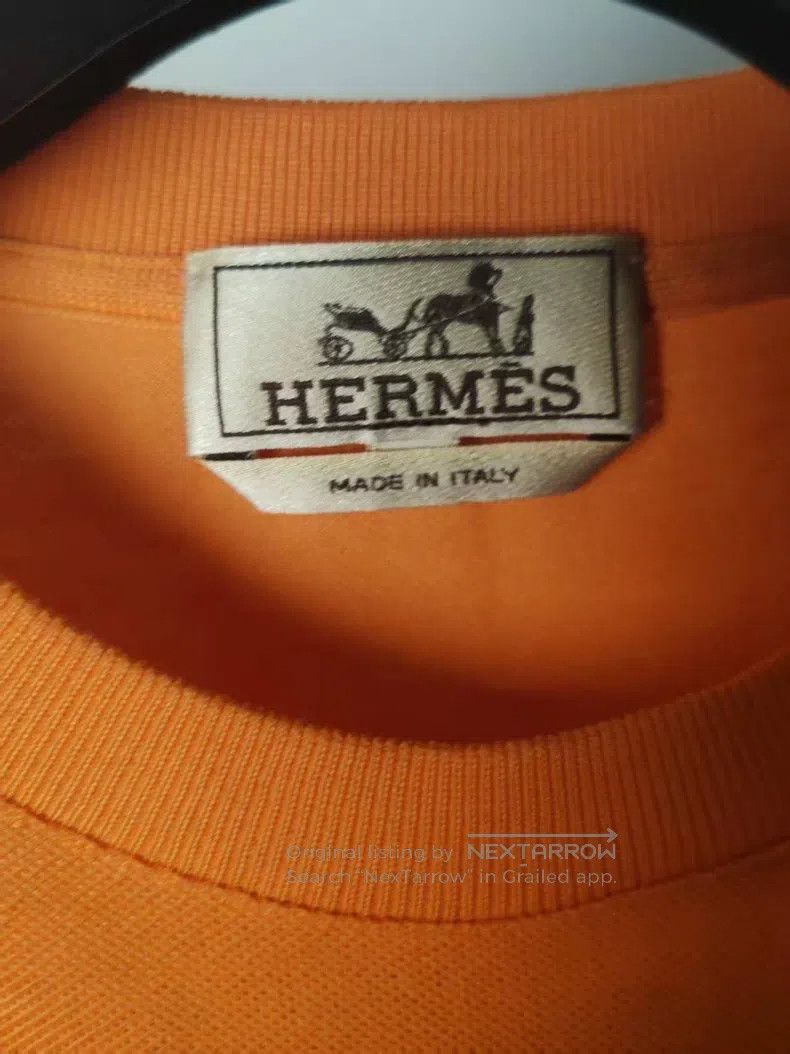 Hermes Hermes Pocket Logo Short Sleeve Size S / US 4 / IT 40 - 3 Thumbnail