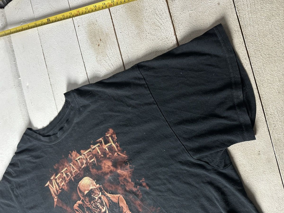 Band Tees 🚨 MEGADETH BIG LOGO BAND TEE ROCK FADED BLACK FOR SALE Size US XXL / EU 58 / 5 - 3 Thumbnail