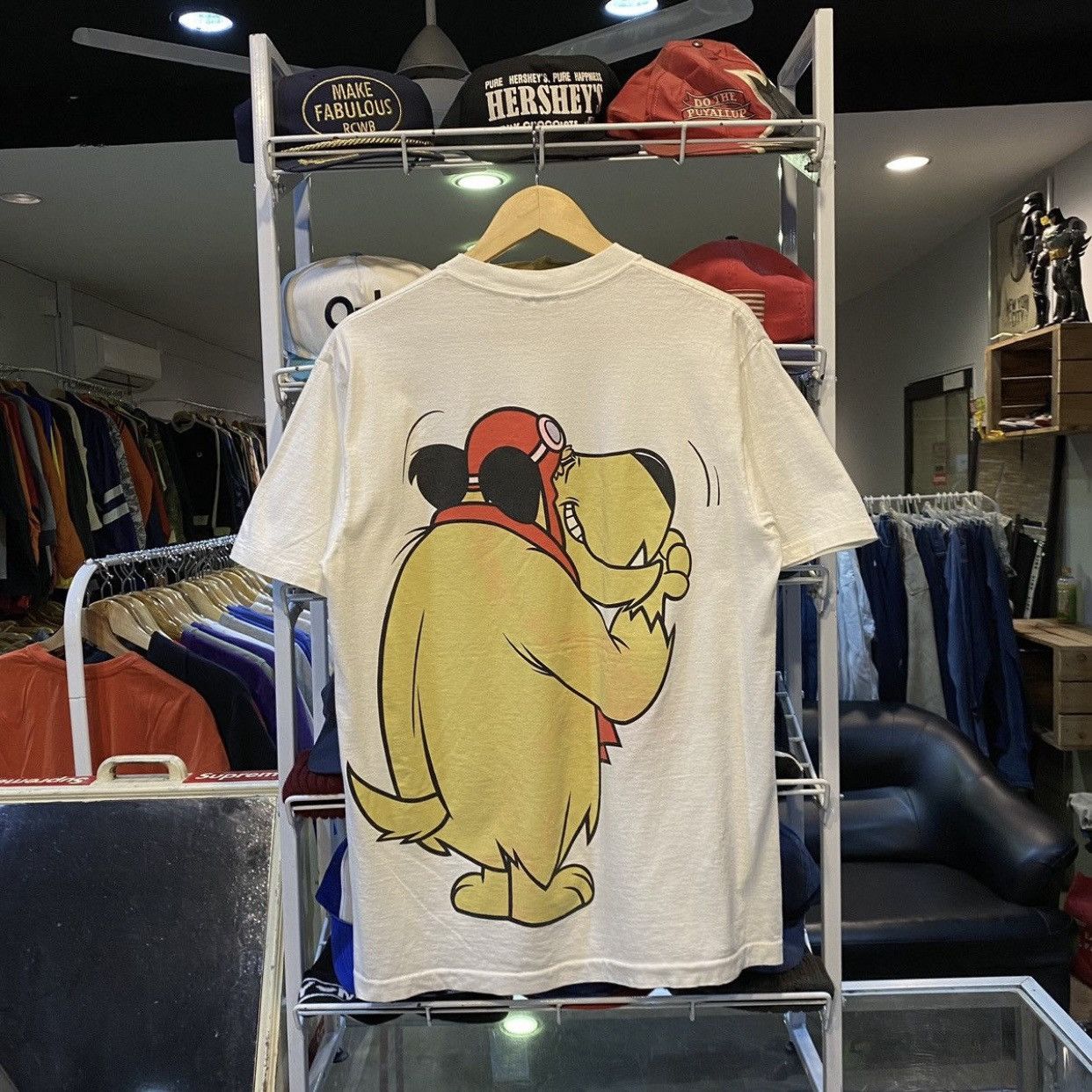 Cartoon Network Vintage 90s Wacky Races Muttley Hanna Barbera T-Shirt 1993 Size US L / EU 52-54 / 3 - 2 Thumbnail