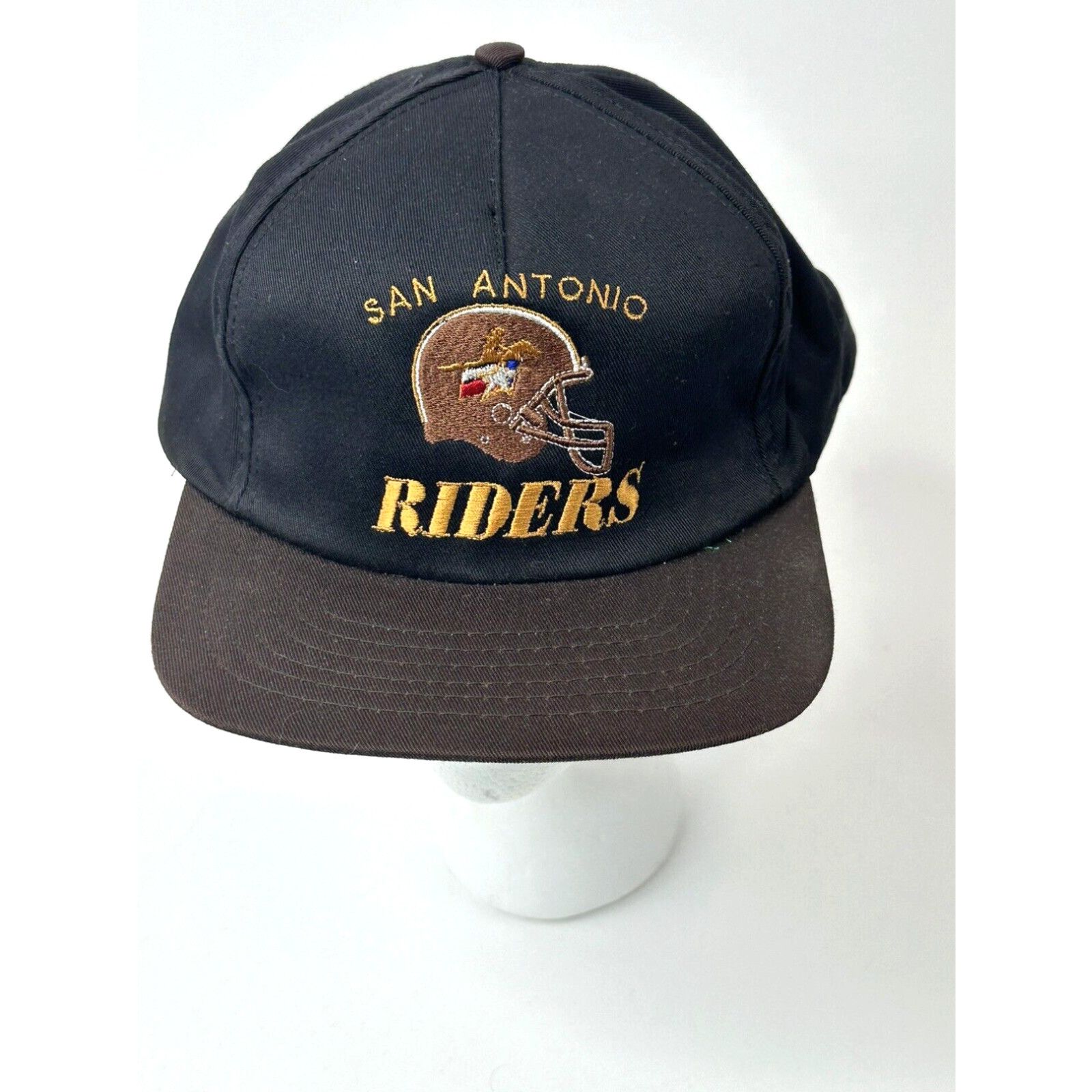 image of American Needle VTG 90's San Antonio Riders Wlaf Snapback World League American Football Usa Hat in
