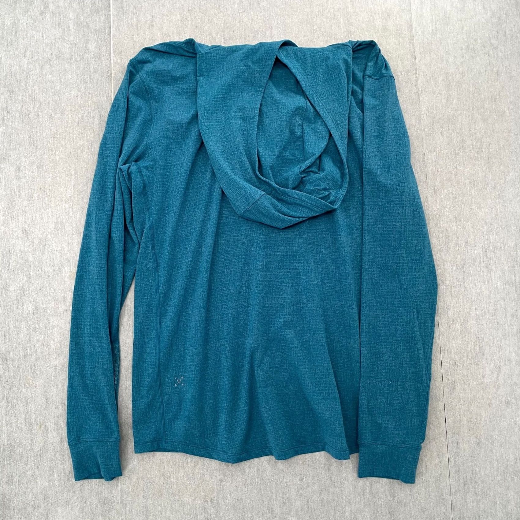 Lululemon Lululemon Repetition Hoodie Men's M Blue Logo Pullover Sweatshirt Size US M / EU 48-50 / 2 - 6 Thumbnail