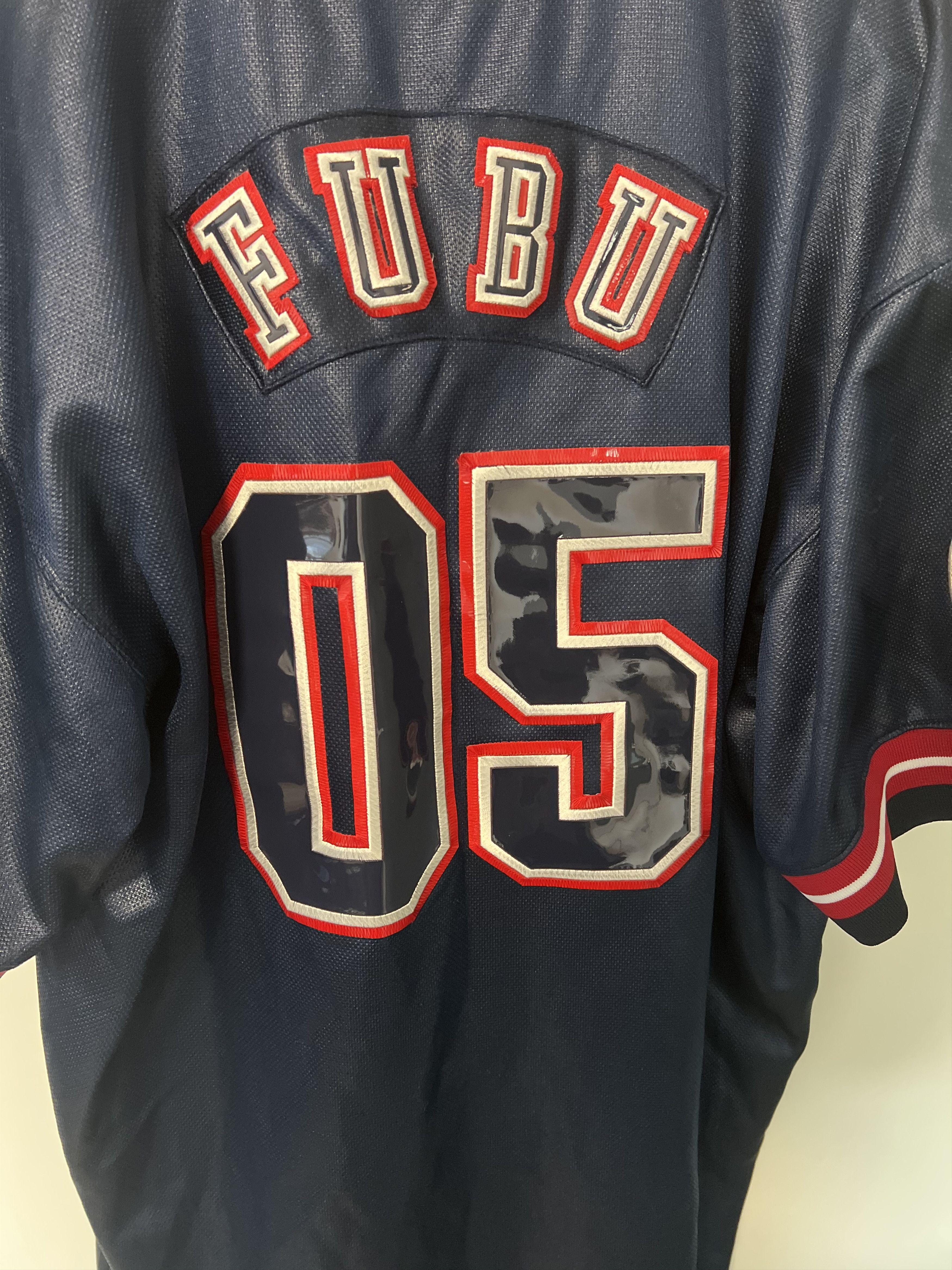 Fubu Vintage FUBU USA Jersey SIZE 1X (XXL) Size US XXL / EU 58 / 5 - 14 Thumbnail