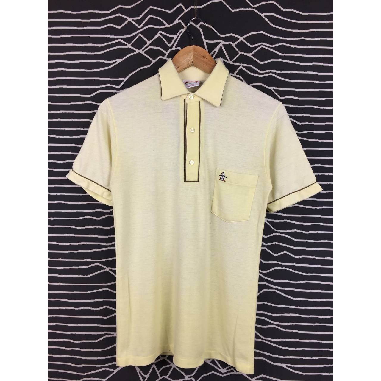 Grand Slam × Vintage Vtg 90s Grand Slam Munsingwear Penguin Logo Pocket Polo Tee Size US S / EU 44-46 / 1 - 1 Thumbnail