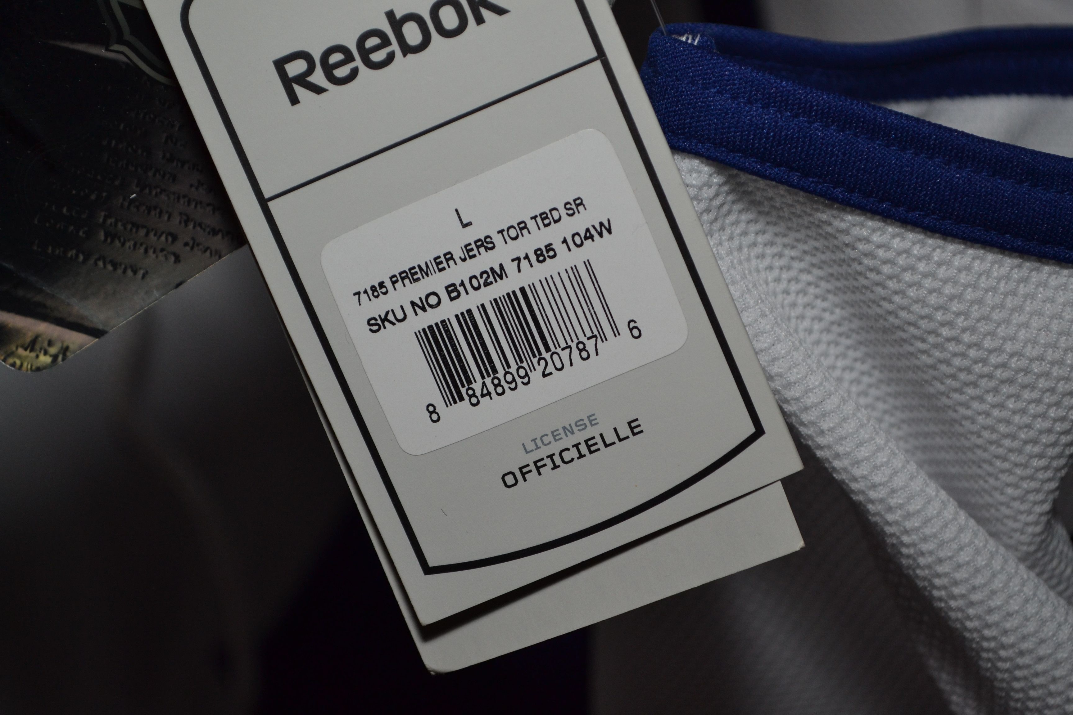 Reebok Dion Phaneuf Toronto Maple Leafs NHL Jersey White L Size US L / EU 52-54 / 3 - 9 Thumbnail
