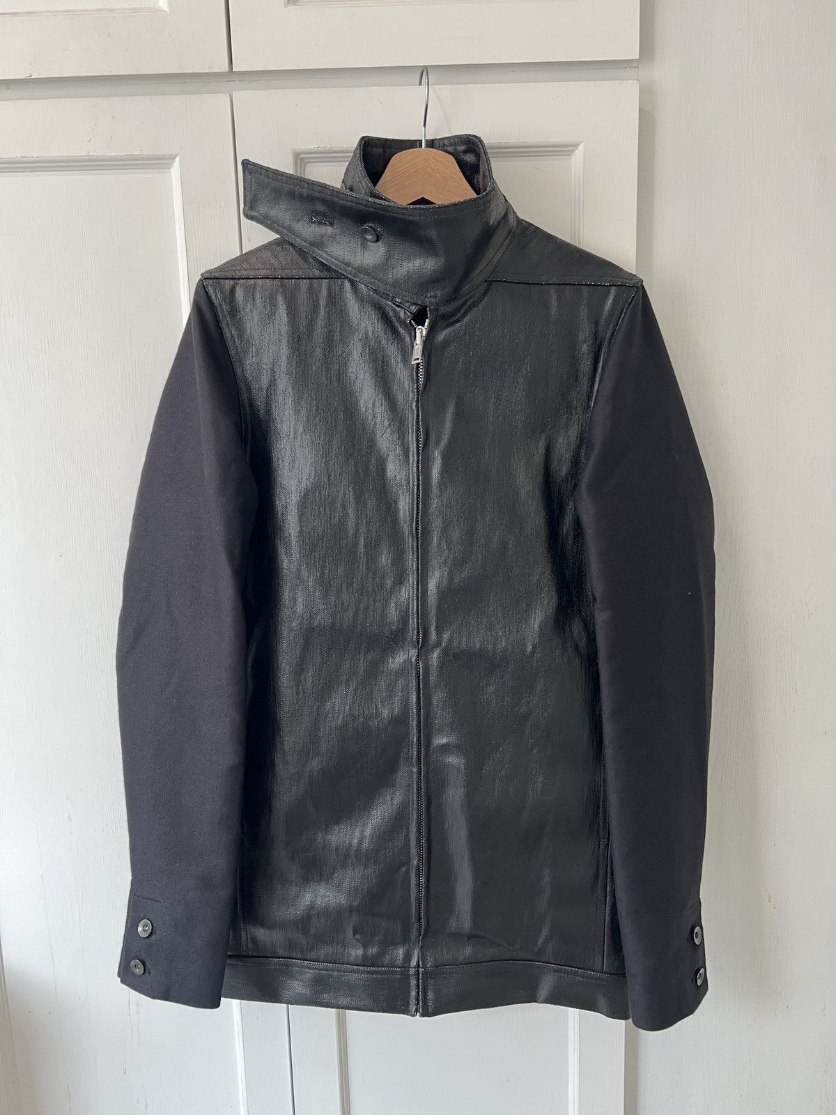 Rick Owens AW17 Rick Owens “Glitter” Brother Coated Jacket Size US S / EU 44-46 / 1 - 3 Thumbnail
