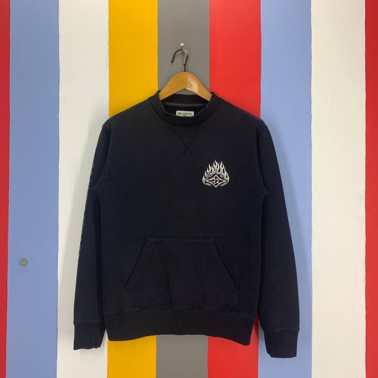 Billabong BILLABONG Flame Design Sweatshirt #2456/AK Size US S / EU 44-46 / 1 - 3 Thumbnail