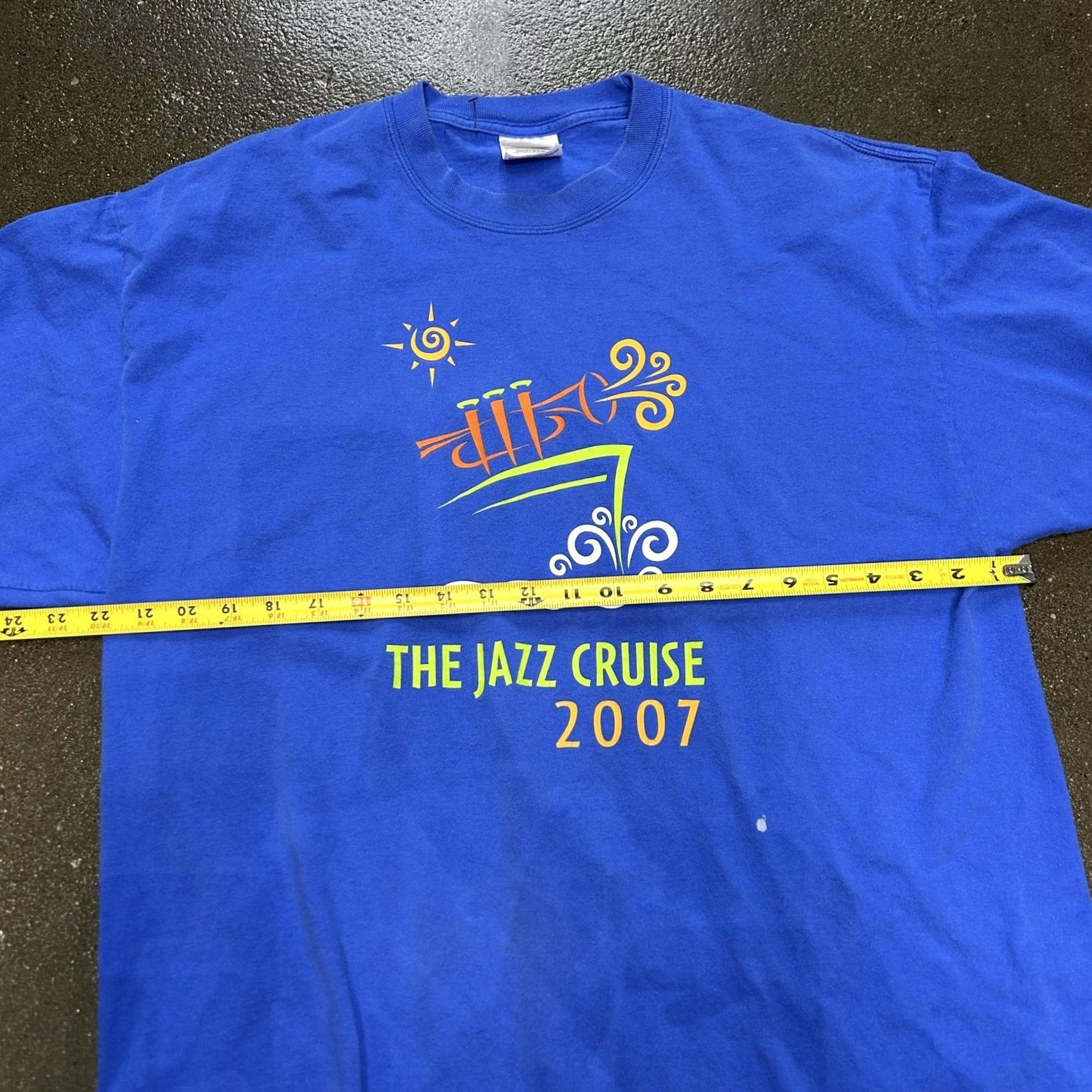 Port & Company The Jazz Cruise 2007 Shirt Mens XL Blue Port & Company Graphic Tee Music Size US XL / EU 56 / 4 - 4 Thumbnail