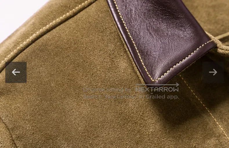 Other The Real McCoys Western jacket calfskin suede collar Size US M / EU 48-50 / 2 - 5 Thumbnail