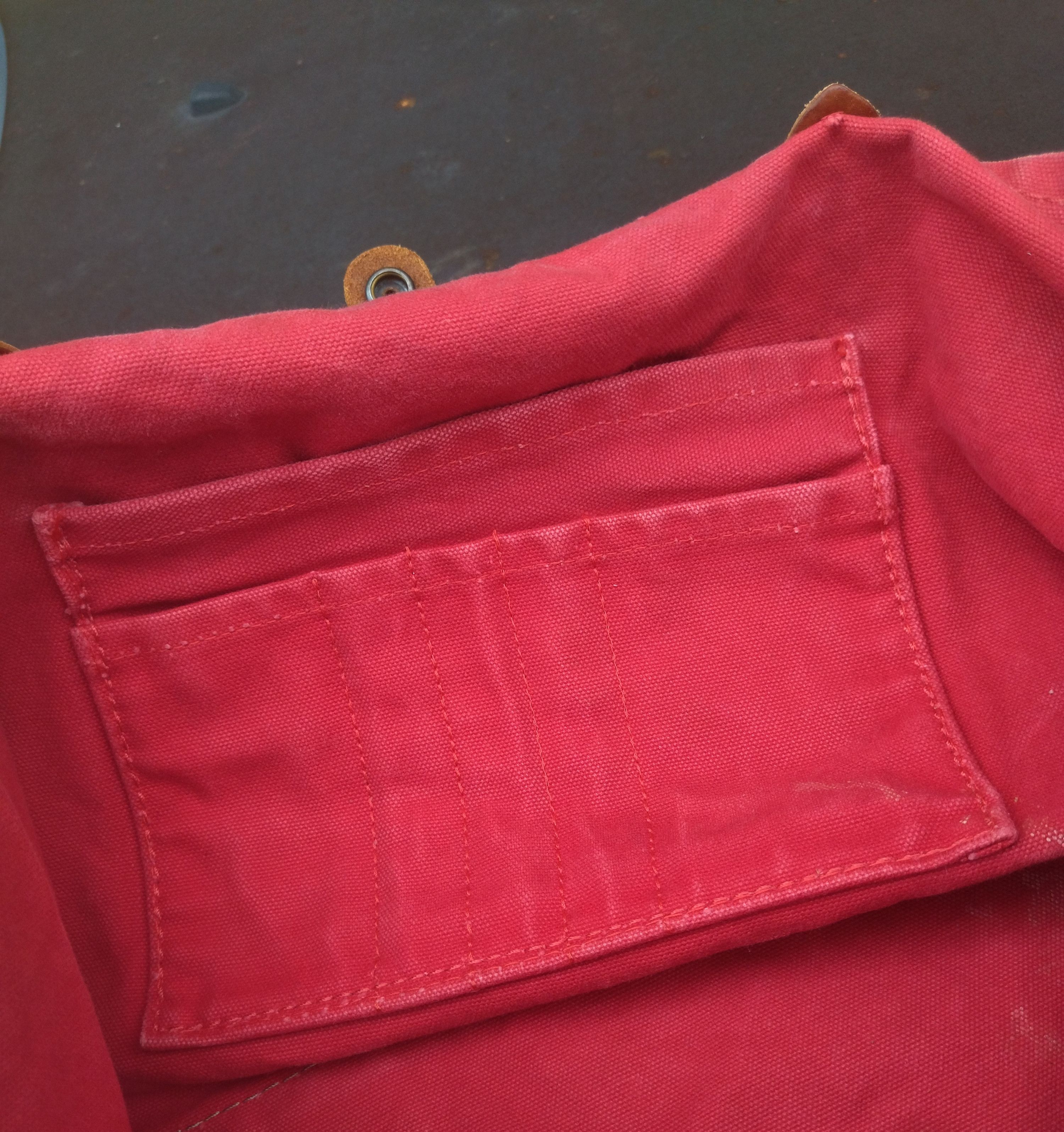 Vintage Vintage Tote Bag Big Size Mc Garry Made in USA Los Angeles Size ONE SIZE - 7 Thumbnail