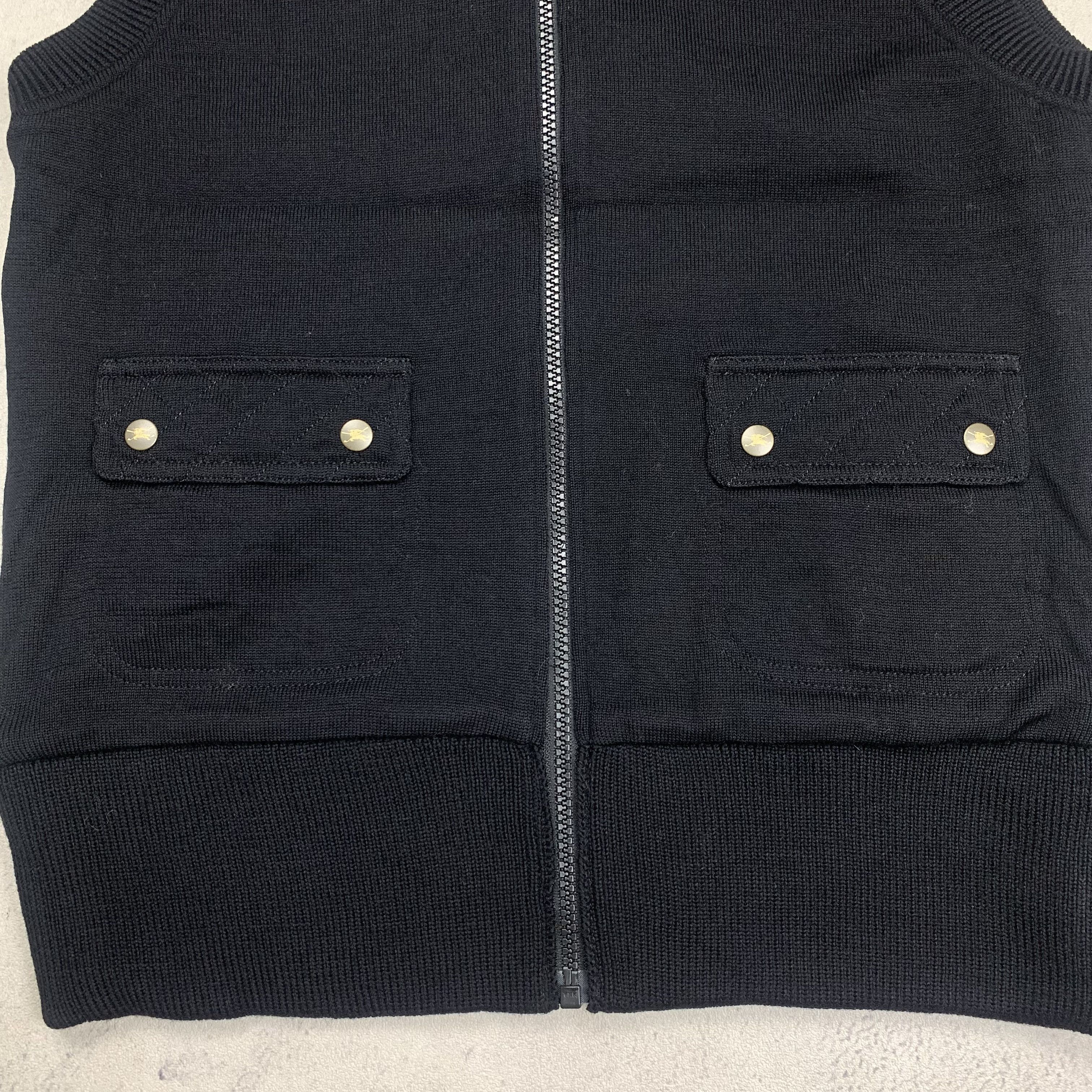 Burberry Vintage Reversible Burberry Golf Vest Size US L / EU 52-54 / 3 - 5 Thumbnail