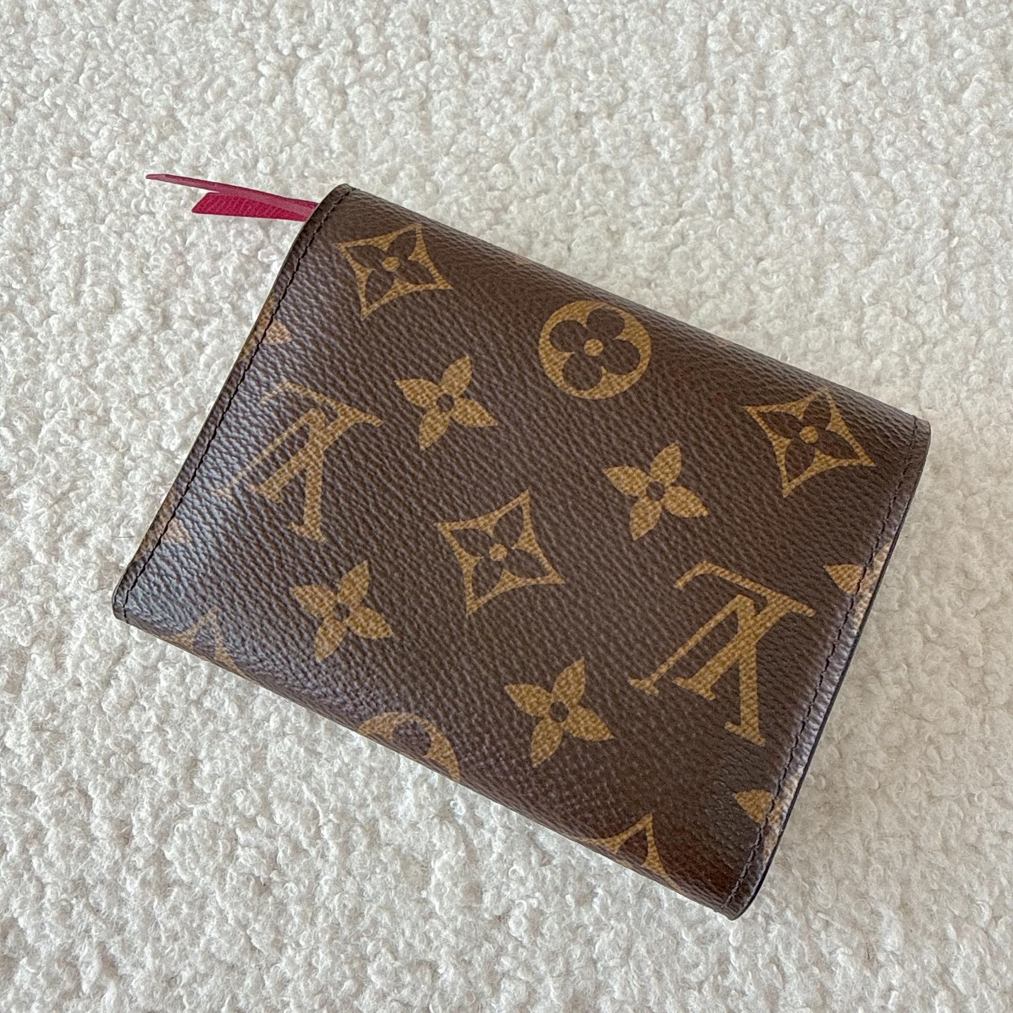 Louis Vuitton LV Victorine Short Wallet Red Bean 1579 Size ONE SIZE - 2 Thumbnail