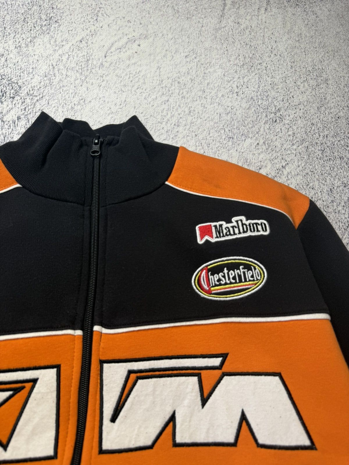Vintage Vintage KTM Racing Hoodie Jacket Marlboro Size US L / EU 52-54 / 3 - 8 Thumbnail