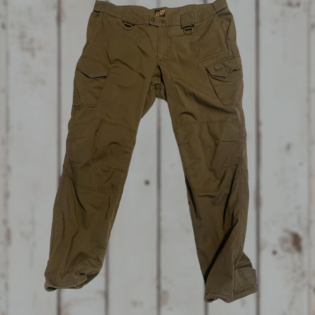 Olive VINTAGE M-TAC Cargo Pants Men’s 42x32 Military Tactical Workwear Green Fall Winter Baseball Size US 42 / EU 58 - 1 Thumbnail