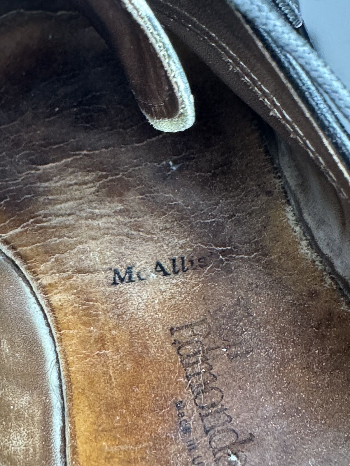 Allen Edmonds Allen Edmonds McAlister black perforated derby brogue shoes Size US 11.5 / EU 44-45 - 15 Thumbnail
