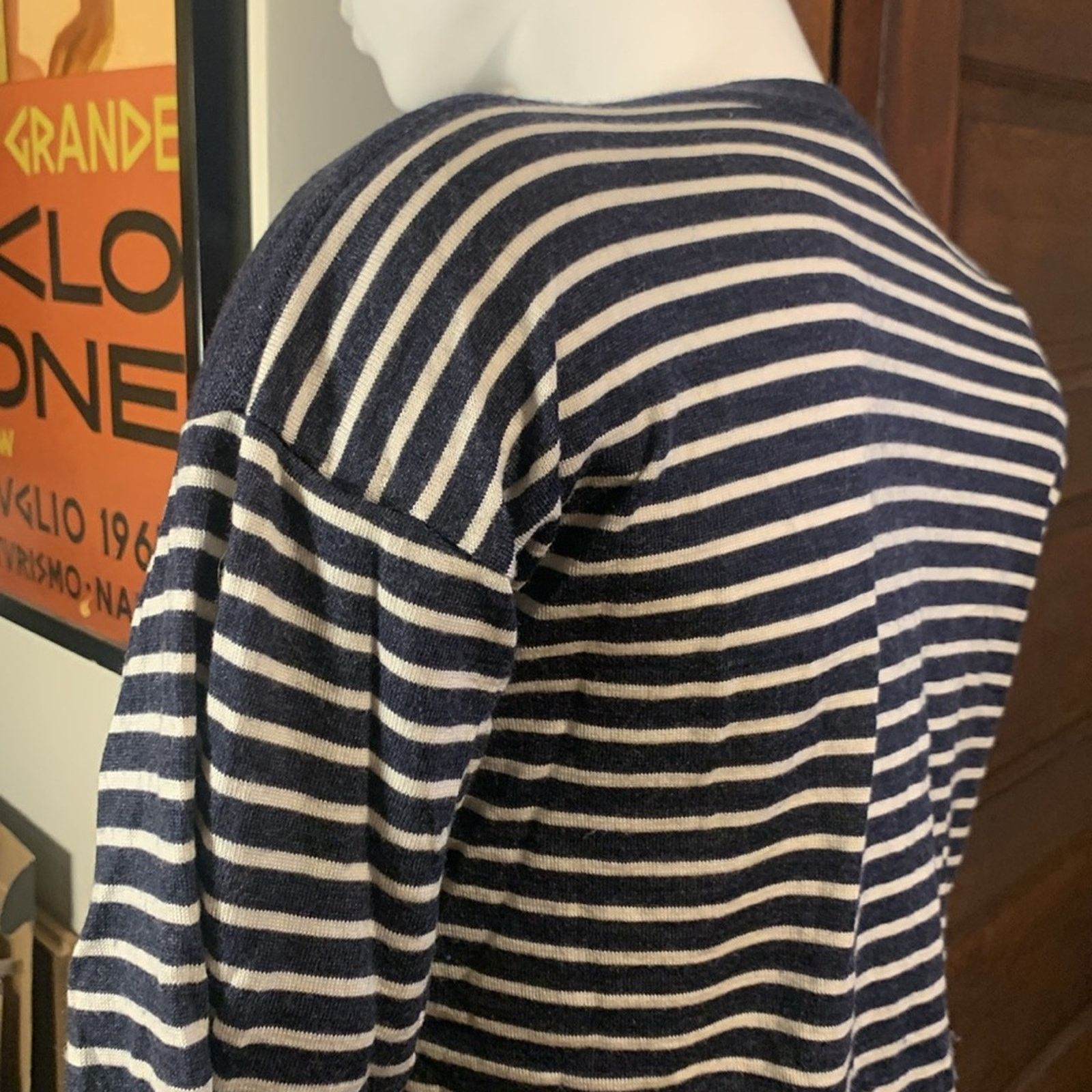 S.N.S. Herning S.N.S. Herning Denmark fisherman Breton knit boatneck Size L / US 10 / IT 46 - 8 Thumbnail