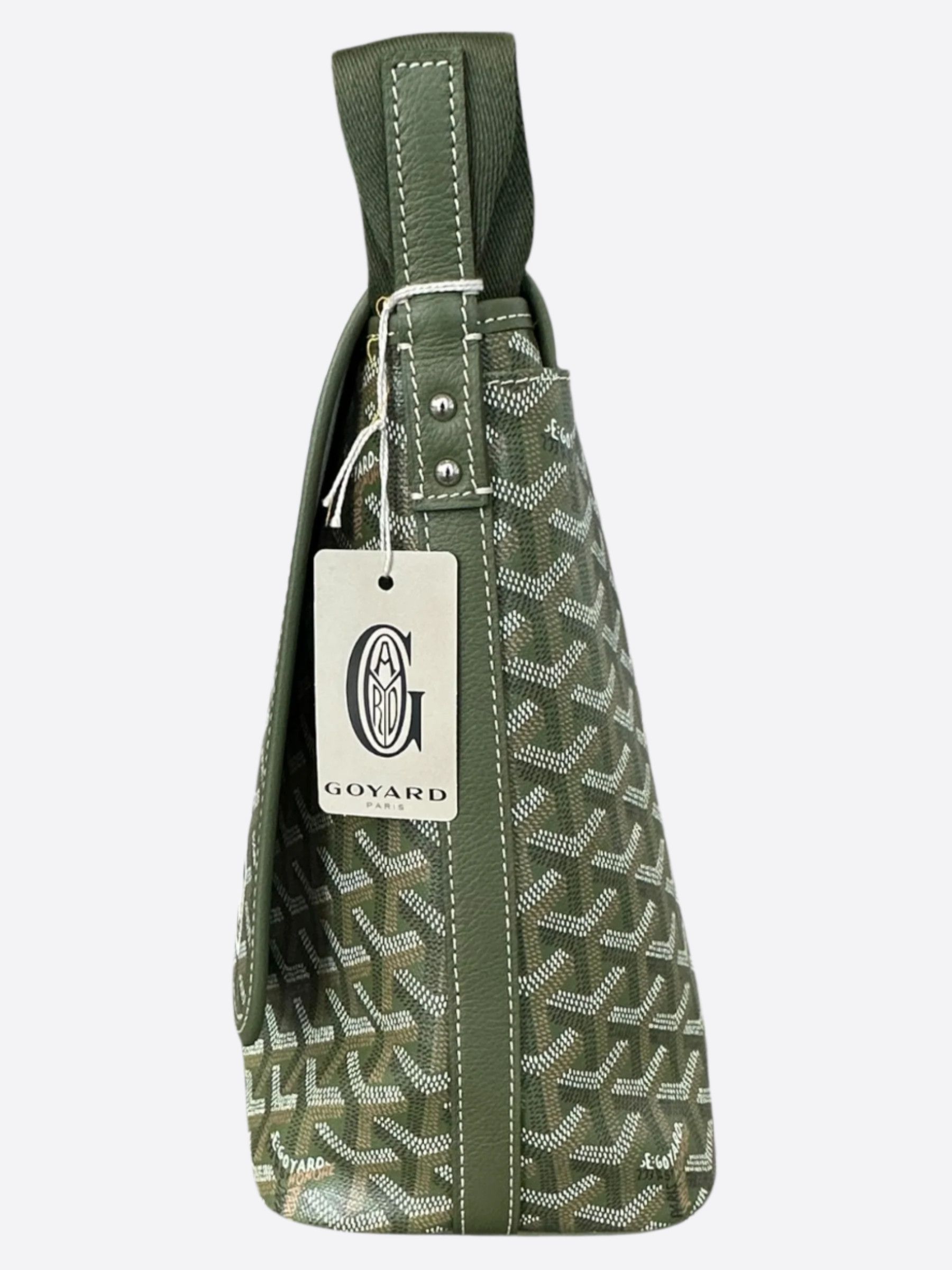 Goyard Goyard Khaki Capetien MM Messenger Bag Size ONE SIZE - 4 Thumbnail