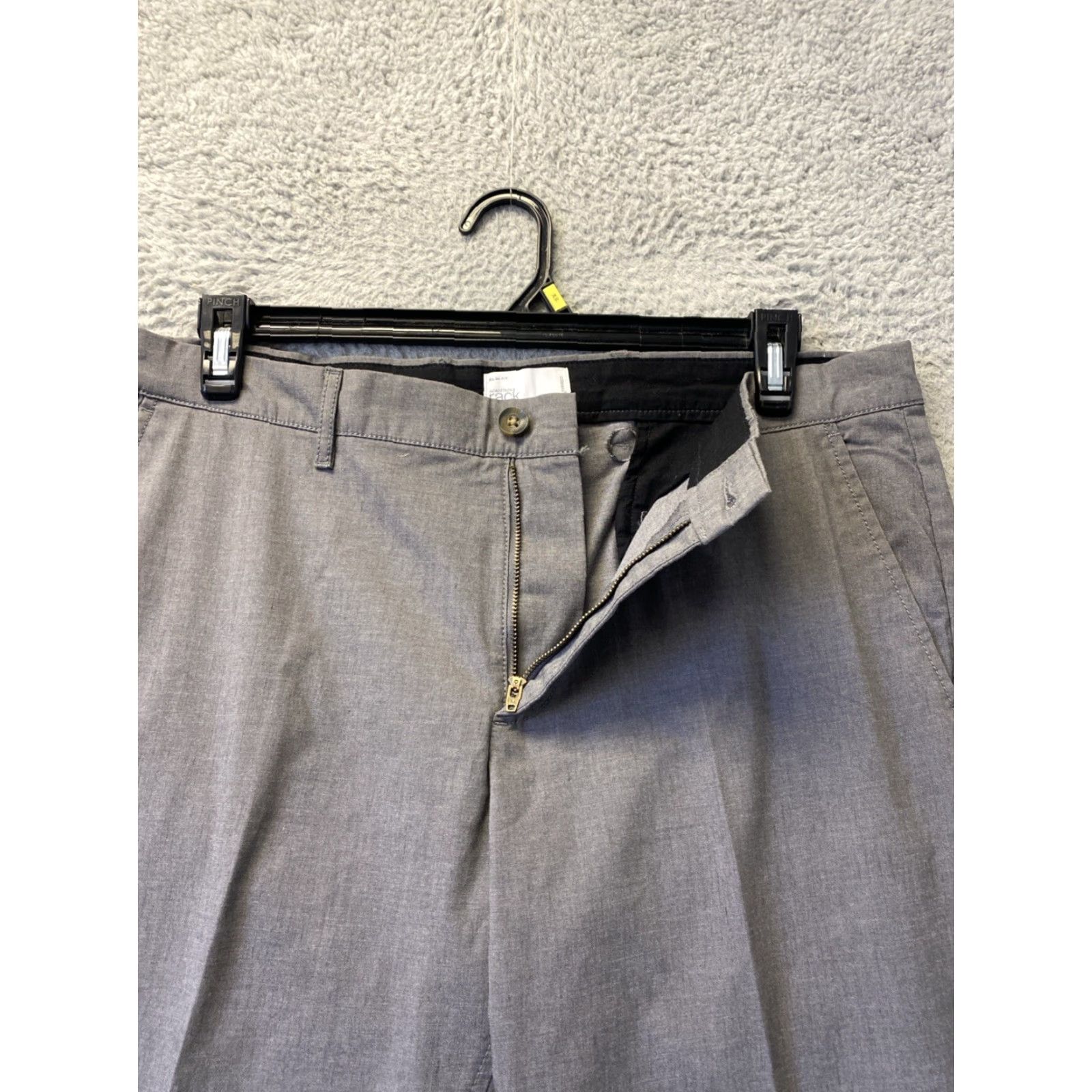 Nordstrom Nordstrom Rack Pants Mens 36x32 Dress Formal Gray Chino / 159-34 Size US 36 / EU 52 - 2 Thumbnail