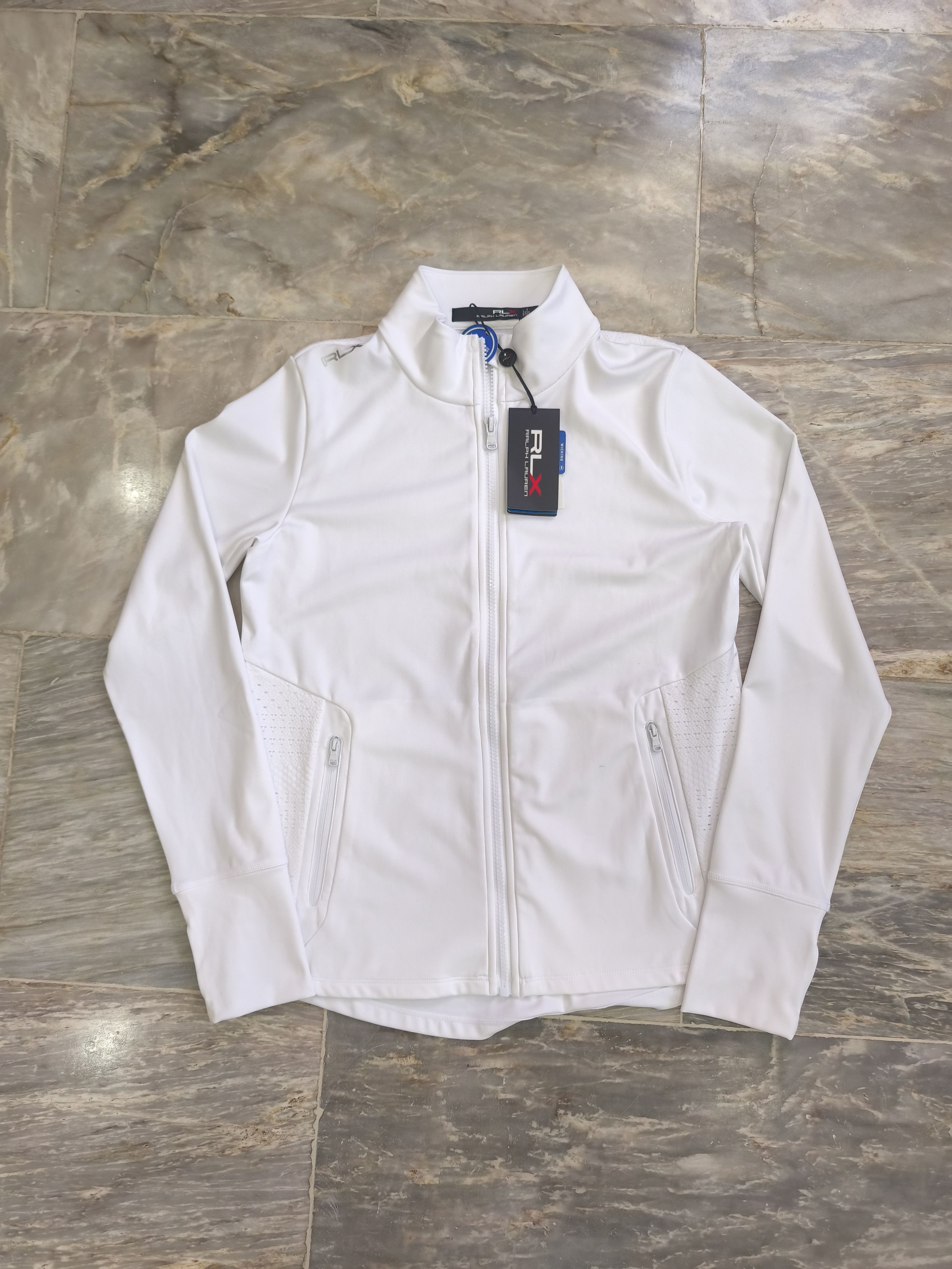 RLX Ralph Lauren RLX Stretch Eyelet Full-Zip Jacket Size M / US 6-8 / IT 42-44 - 2 Thumbnail