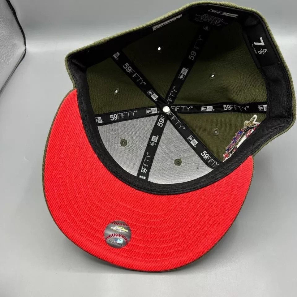 New Era Cincinnati Reds Hat Men 7 5/8 59Fifty New Era Fitted Cap Size ONE SIZE - 6 Thumbnail