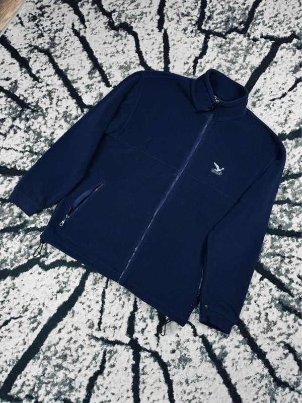 SALEWA Salewa navy blue zip fleece XL logo Size US XL / EU 56 / 4 - 2 Thumbnail