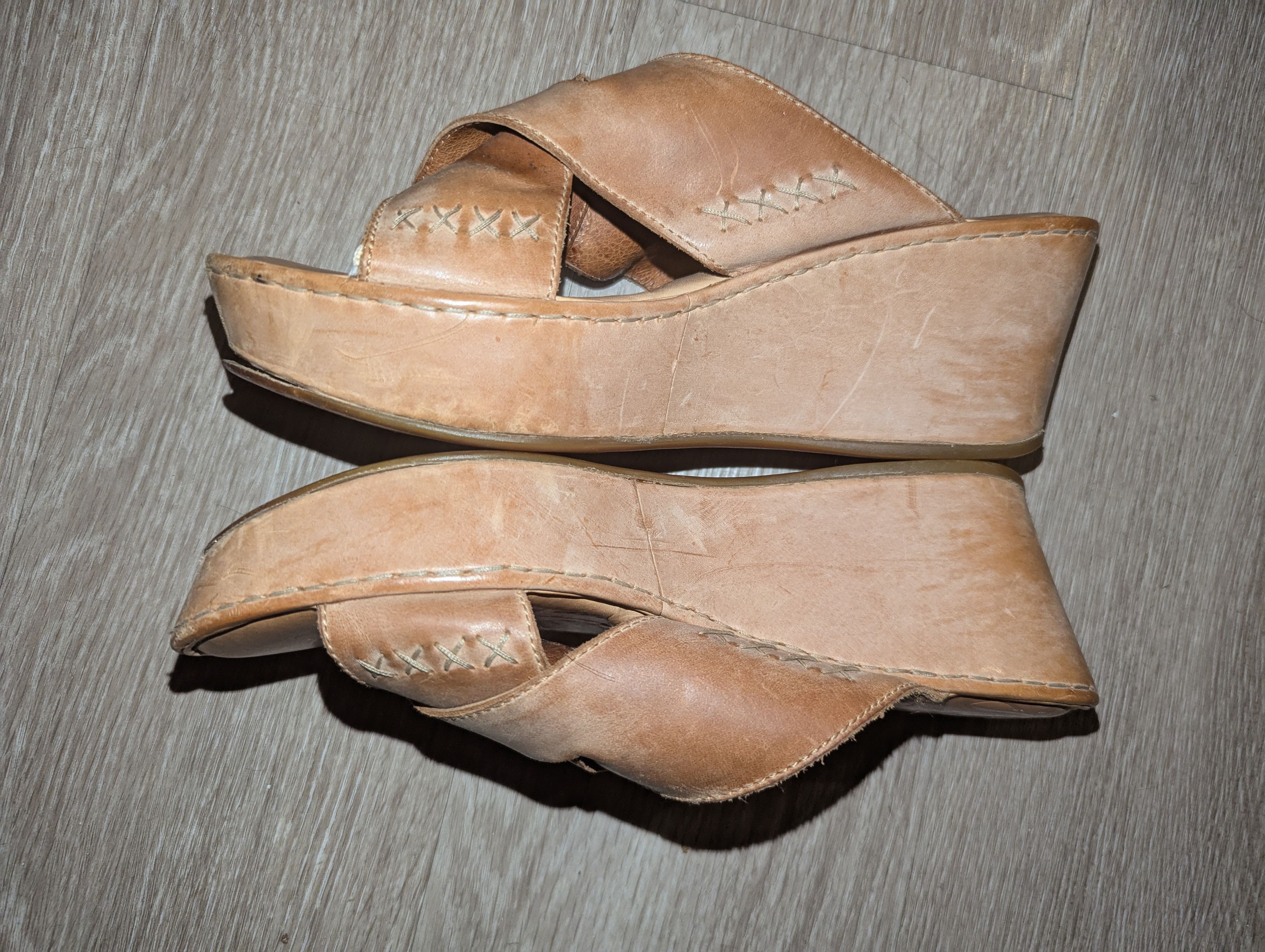 Born Born wedge sandals Size US 7 / IT 37 - 5 Thumbnail