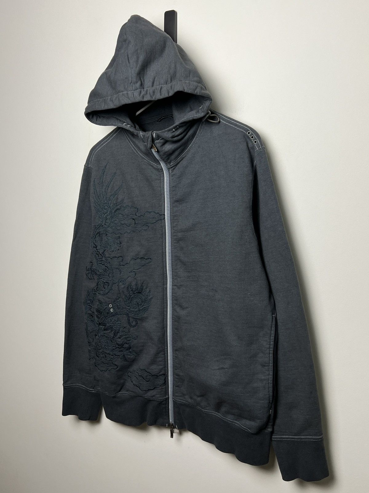 Maharishi maharishi y2k dragon embroidery hoodie Size US L / EU 52-54 / 3 - 3 Thumbnail