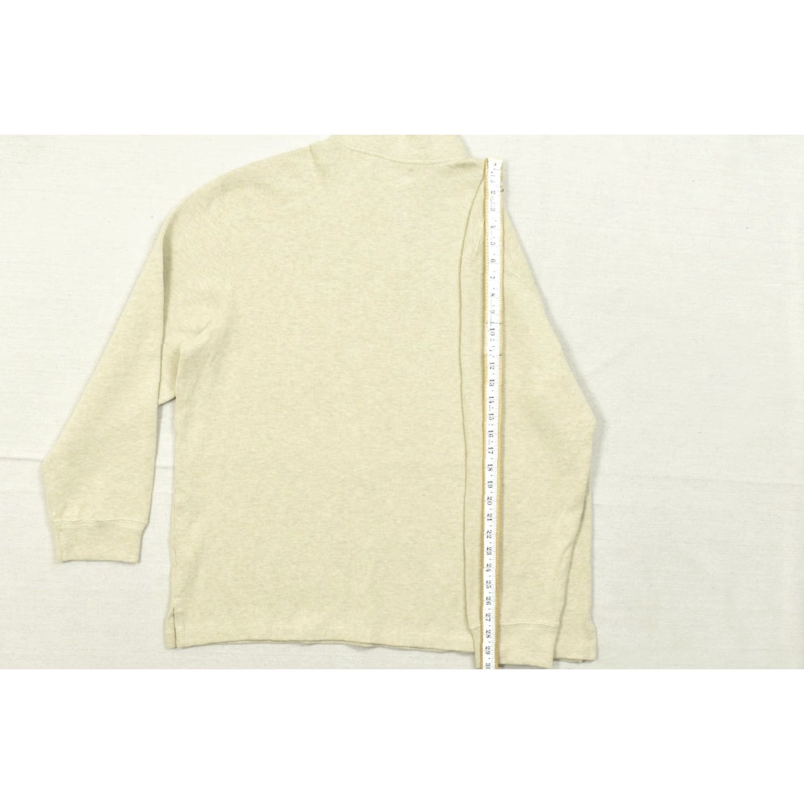 Polo Ralph Lauren Polo Ralph Lauren Sweater Men XXL Beige 1/4 Zip Pullover Cotton Knit NEW Size US XXL / EU 58 / 5 - 4 Thumbnail