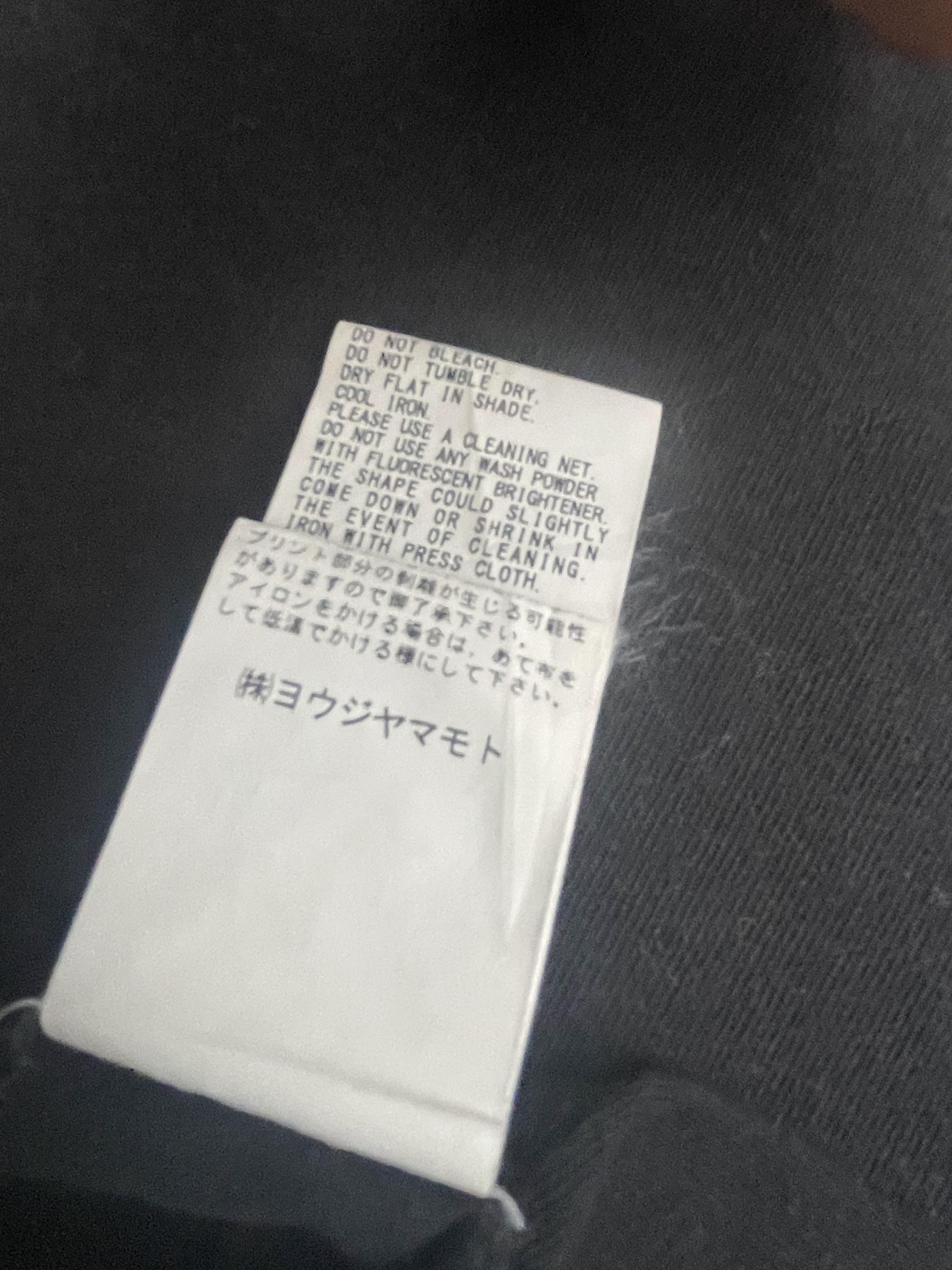 Ground Y Yohji Yamamoto Ground Y Tshirt Size US L / EU 52-54 / 3 - 12 Thumbnail