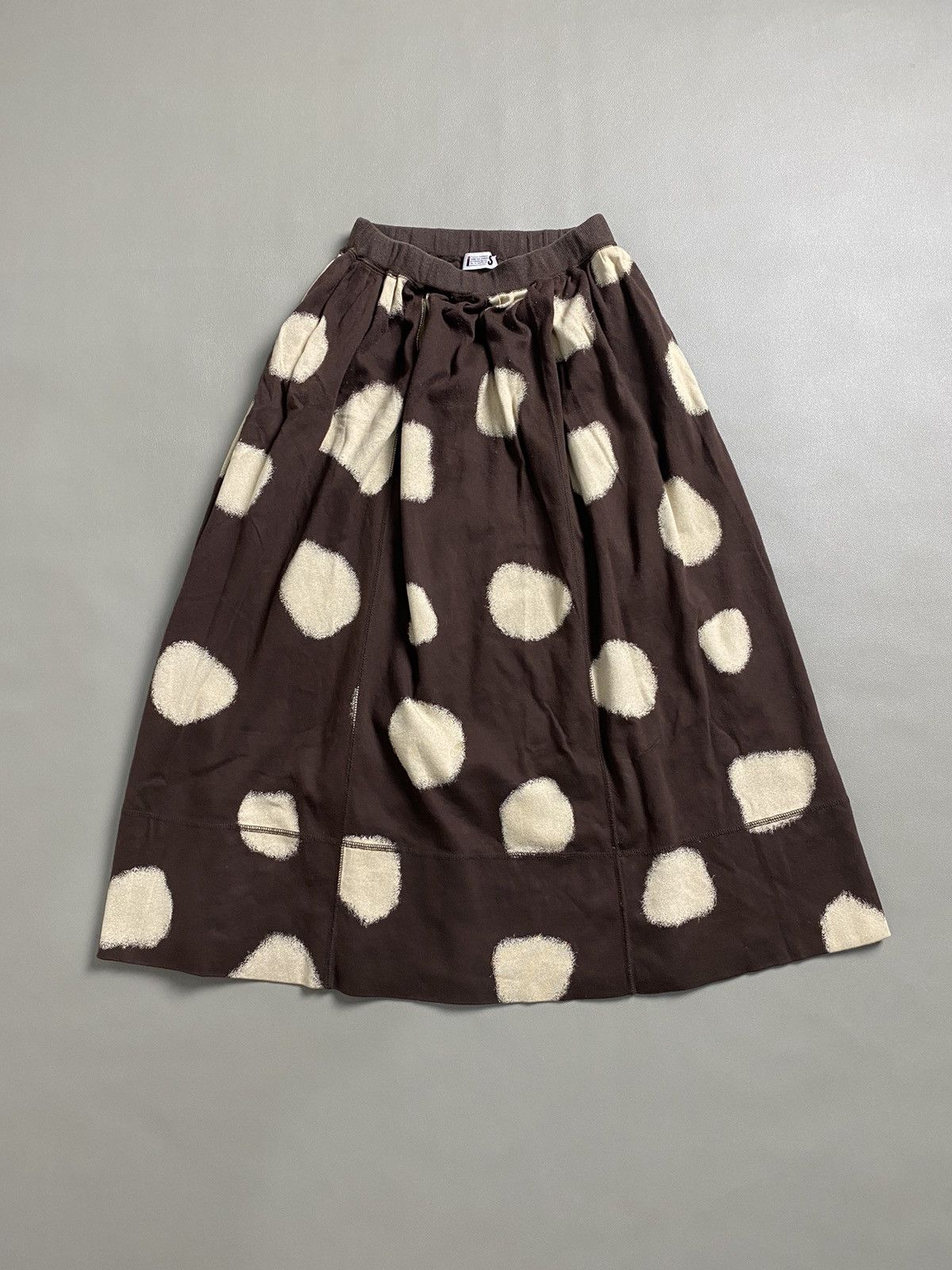 Issey Miyake × Japanese Brand × Vintage Vintage Issey Miyake Polkadot Skirt Size 30" / US 8 / IT 44 - 1 Thumbnail