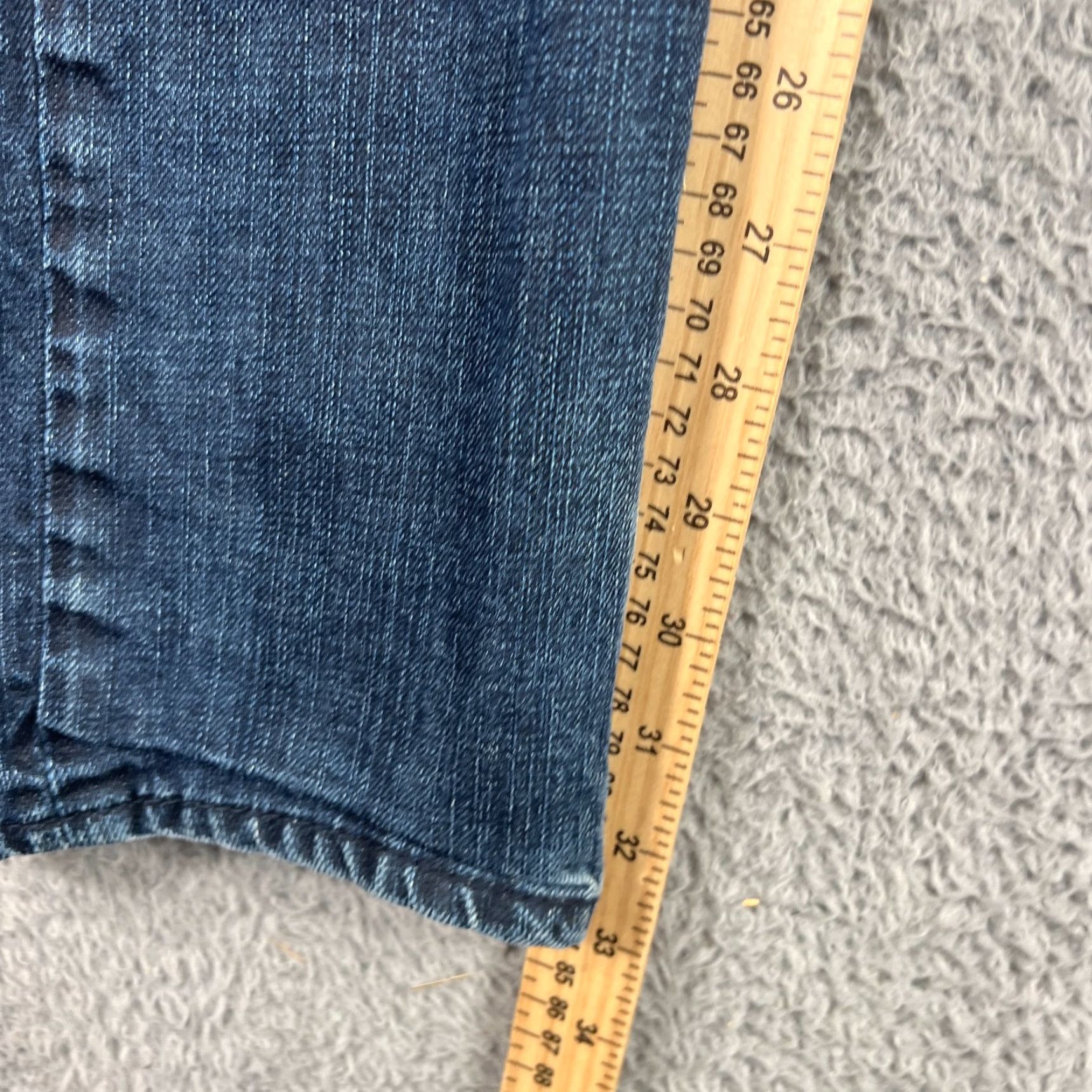 Levi's VINTAGE Levi's 511 Skinny Jeans Mens Size 30x32 Dark Blue Denim Stretch 90s Casual Size US 30 / EU 46 - 3 Thumbnail