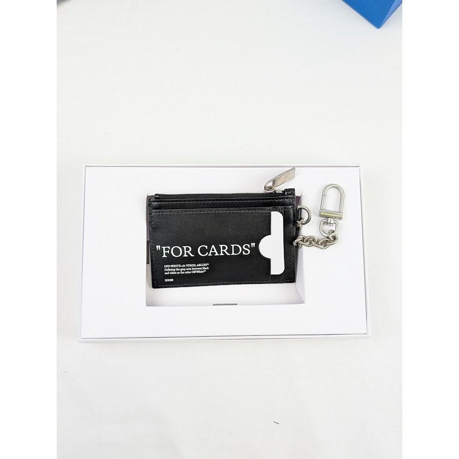 Off-White o1rshd1 Q:2 / Size: OS / Quote Bookish Key Ring Card Size ONE SIZE - 5 Thumbnail