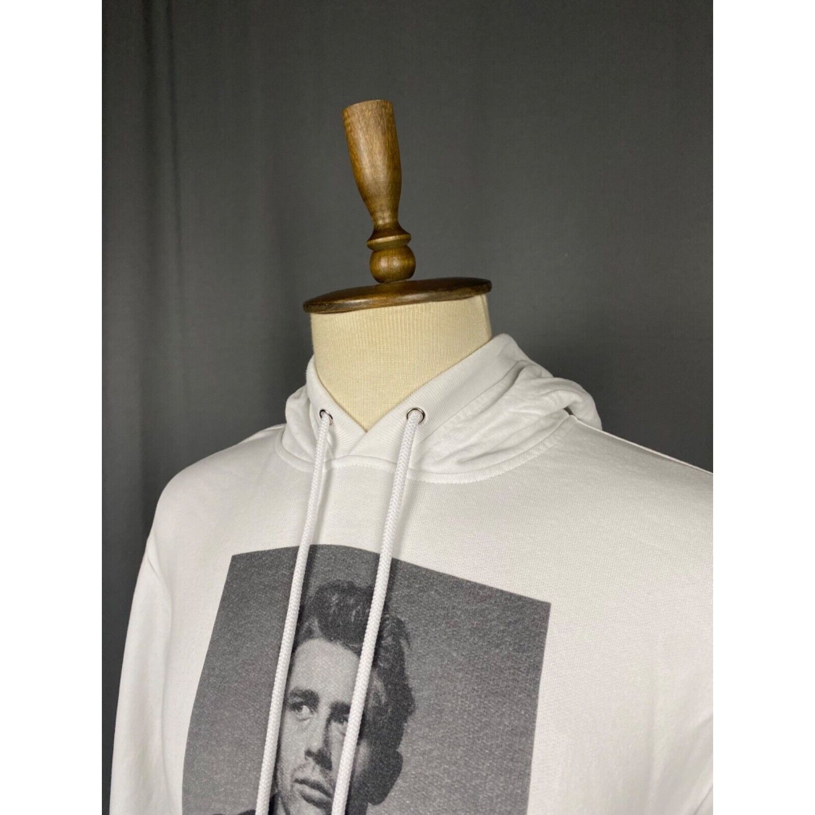 Dolce & Gabbana Dolce&Gabanna James Dean Big Logo Men's White Hoodie Sweater Size US XL / EU 56 / 4 - 5 Thumbnail