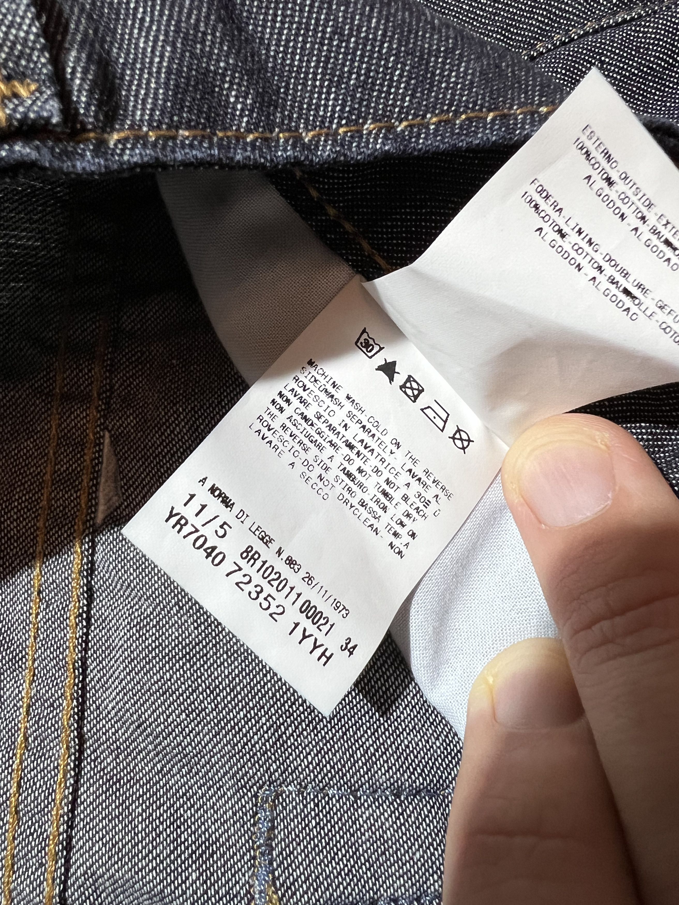 John Galliano VTG streetwear Galliano jeans denim vintage pants designer Size 25" / US 0 / IT 36 - 3 Thumbnail