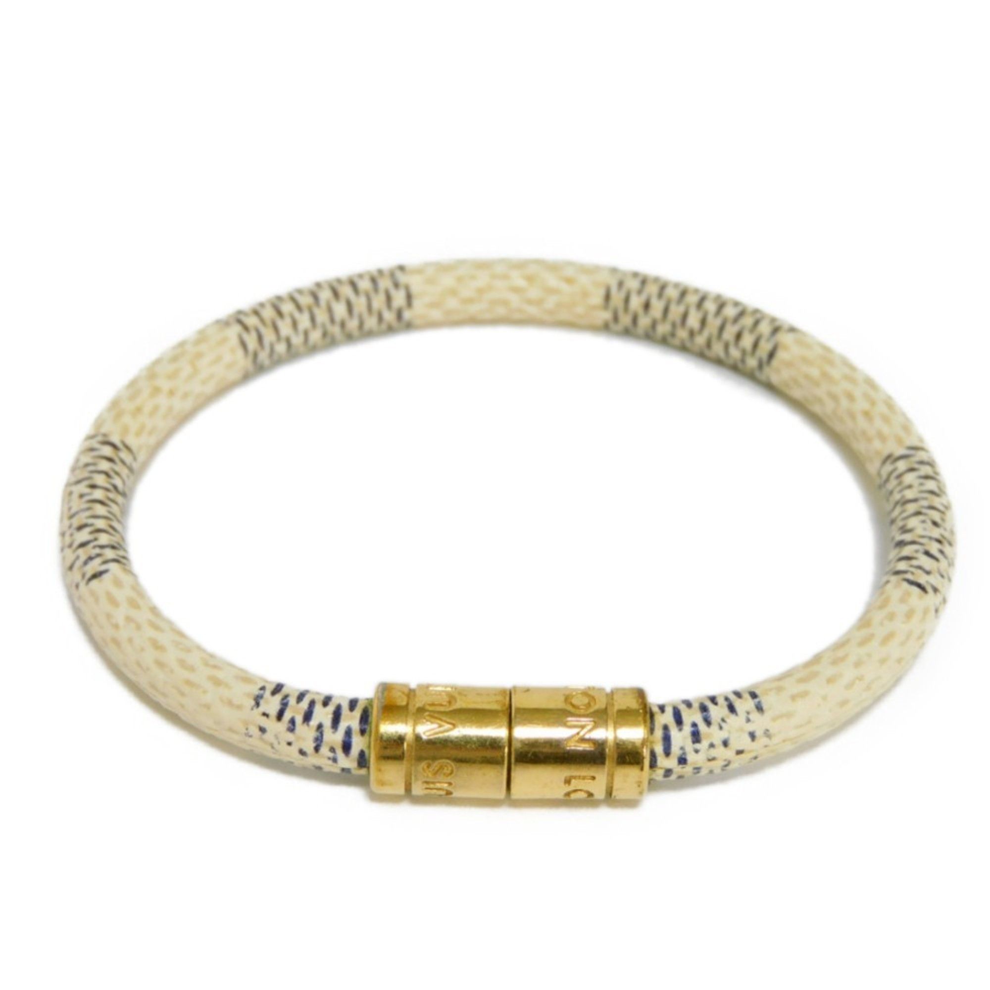 Louis Vuitton Lockit Bracelet Q95450 Silver 925 No Stone Charm