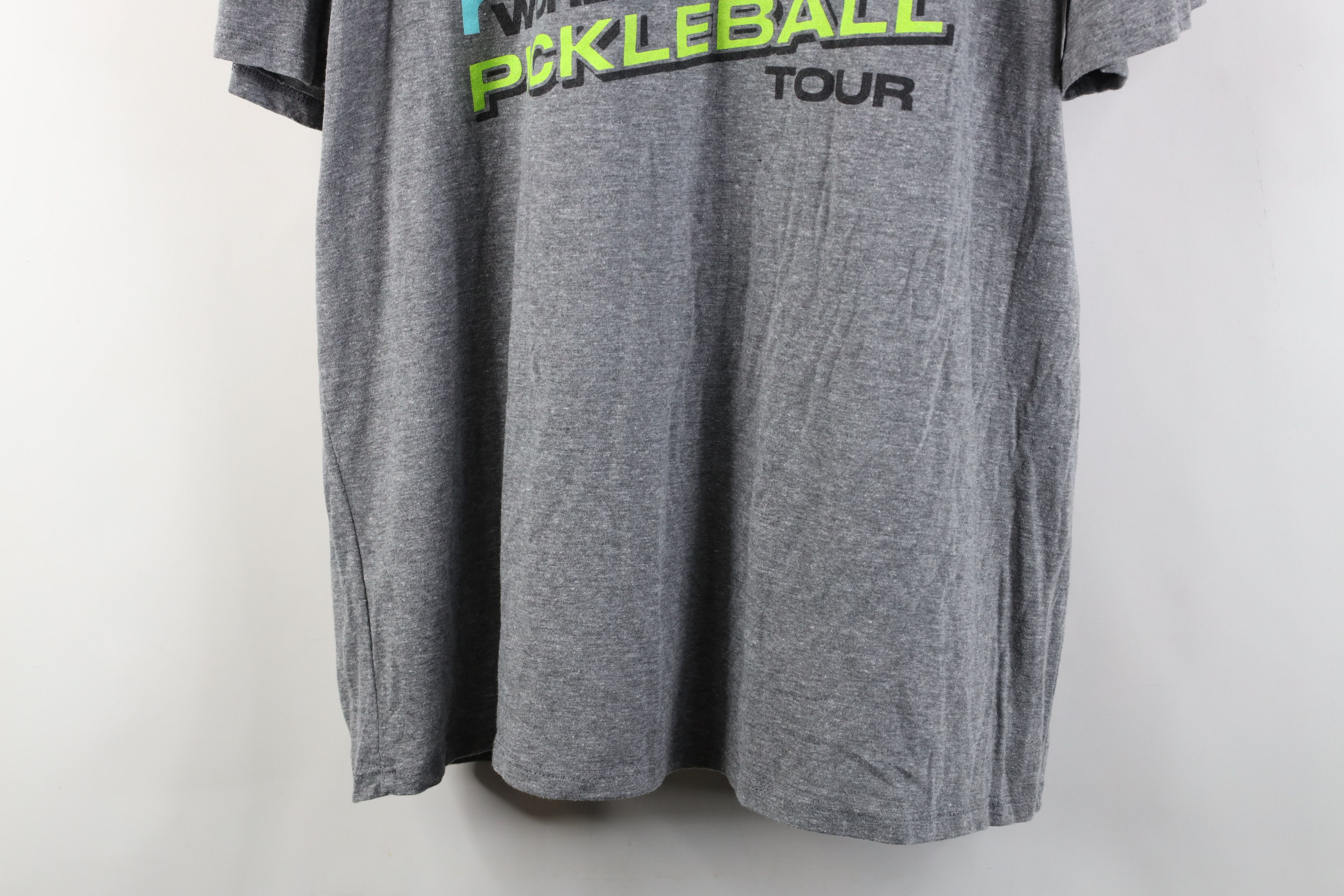 Vintage WPT Columbus World Pickleball Tour Jersey Knit T-Shirt Gray Size US XL / EU 56 / 4 - 11 Thumbnail