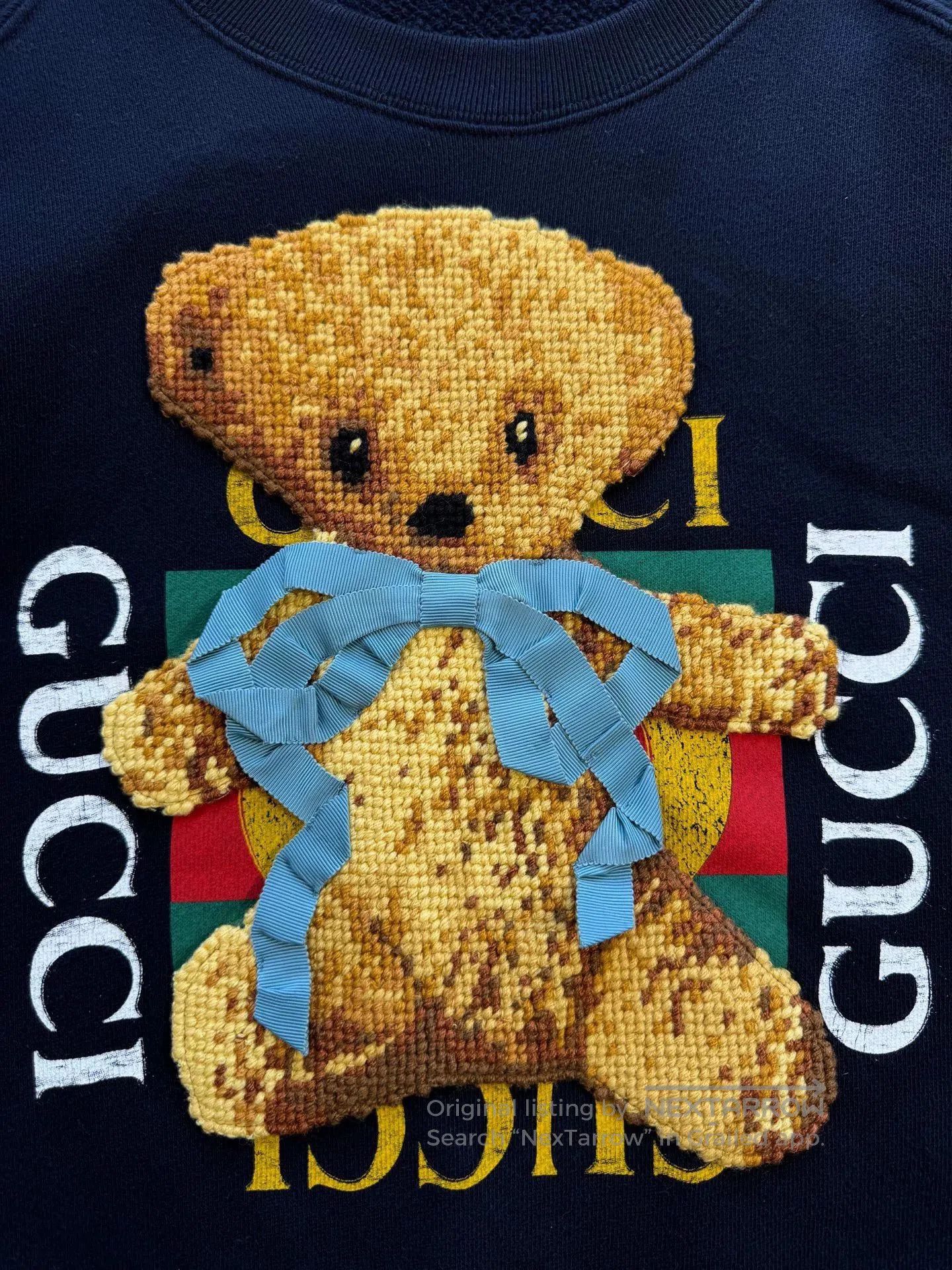 Gucci Gucci Blue Bear Sweatshirt. Size US S / EU 44-46 / 1 - 5 Thumbnail