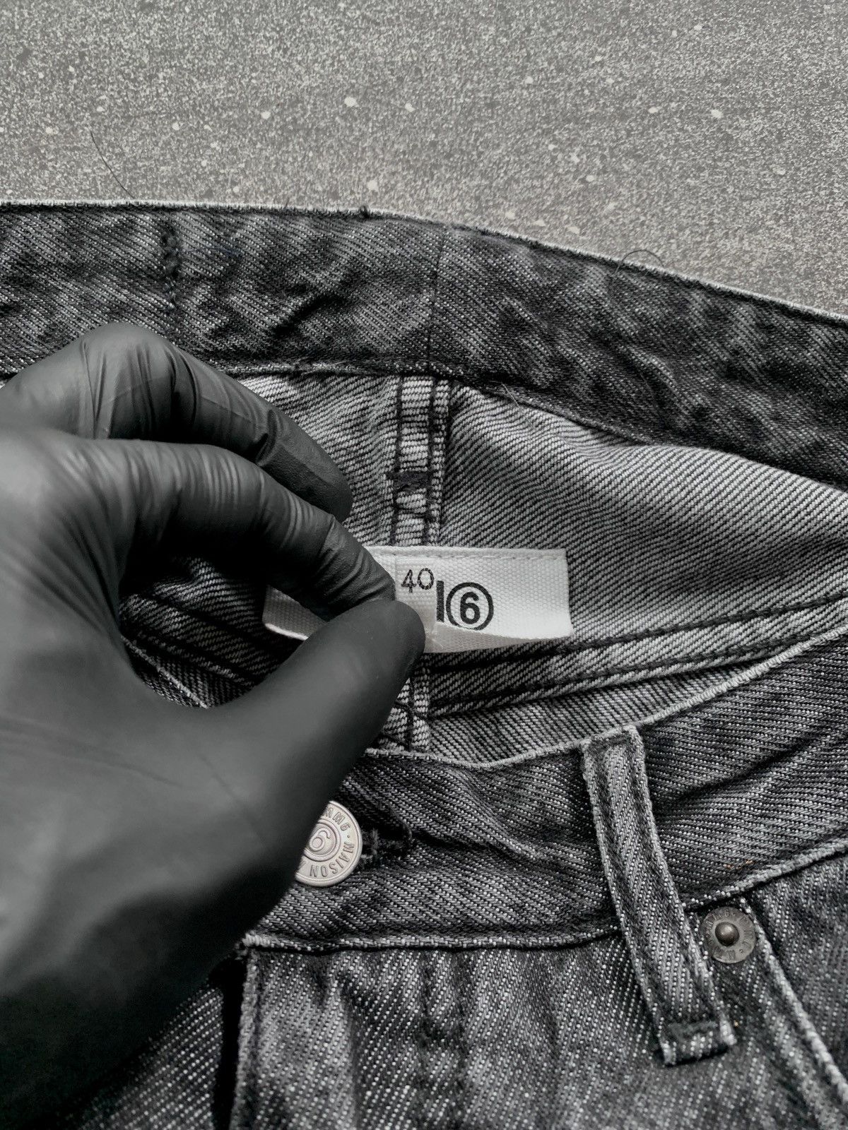 Maison Margiela FREE TAX! MM6 Paneled Wash Denim Jeans Size US 28 / EU 44 - 10 Thumbnail