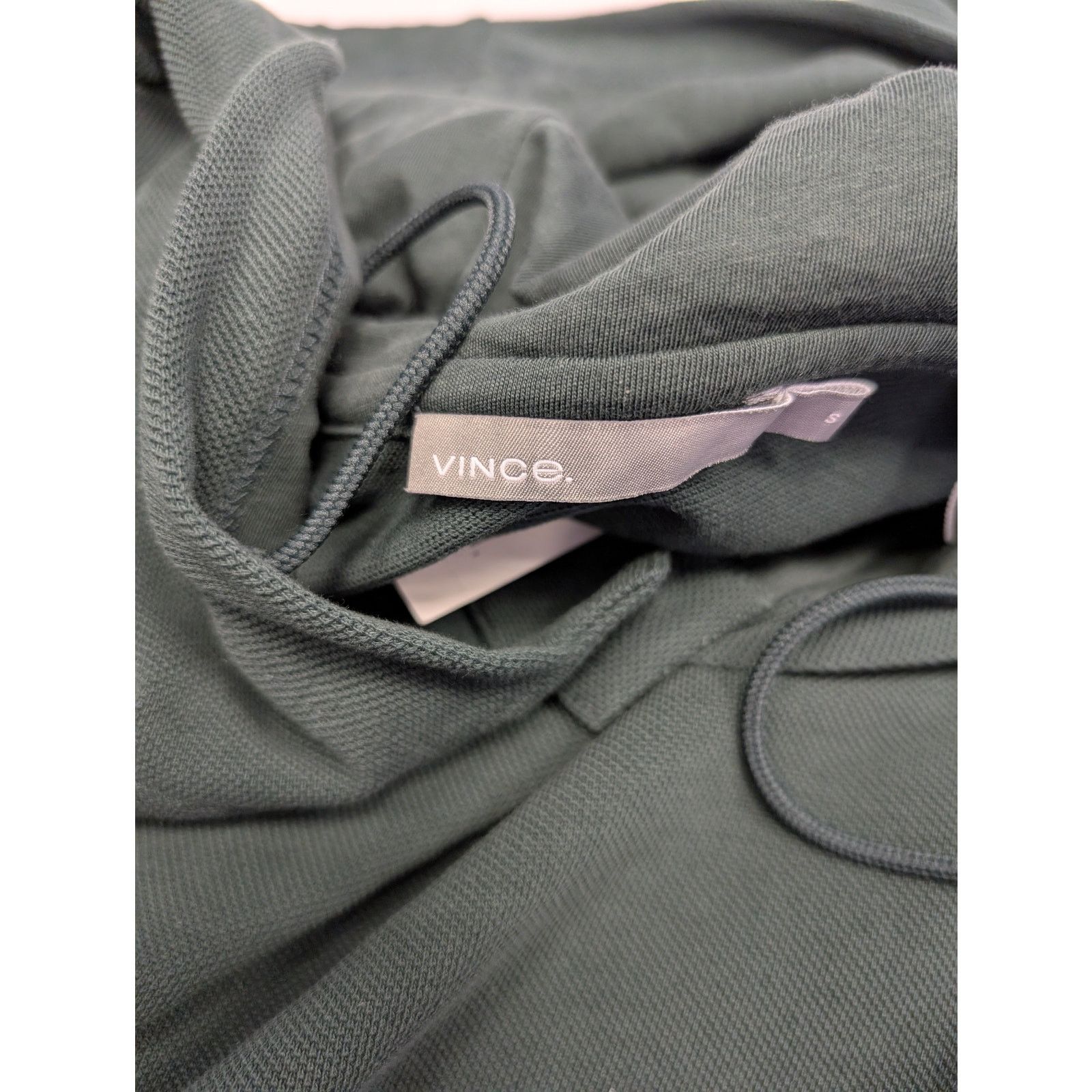 Vince o1rshd1 CC20 Button Hoodie in Green Size US S / EU 44-46 / 1 - 17 Thumbnail