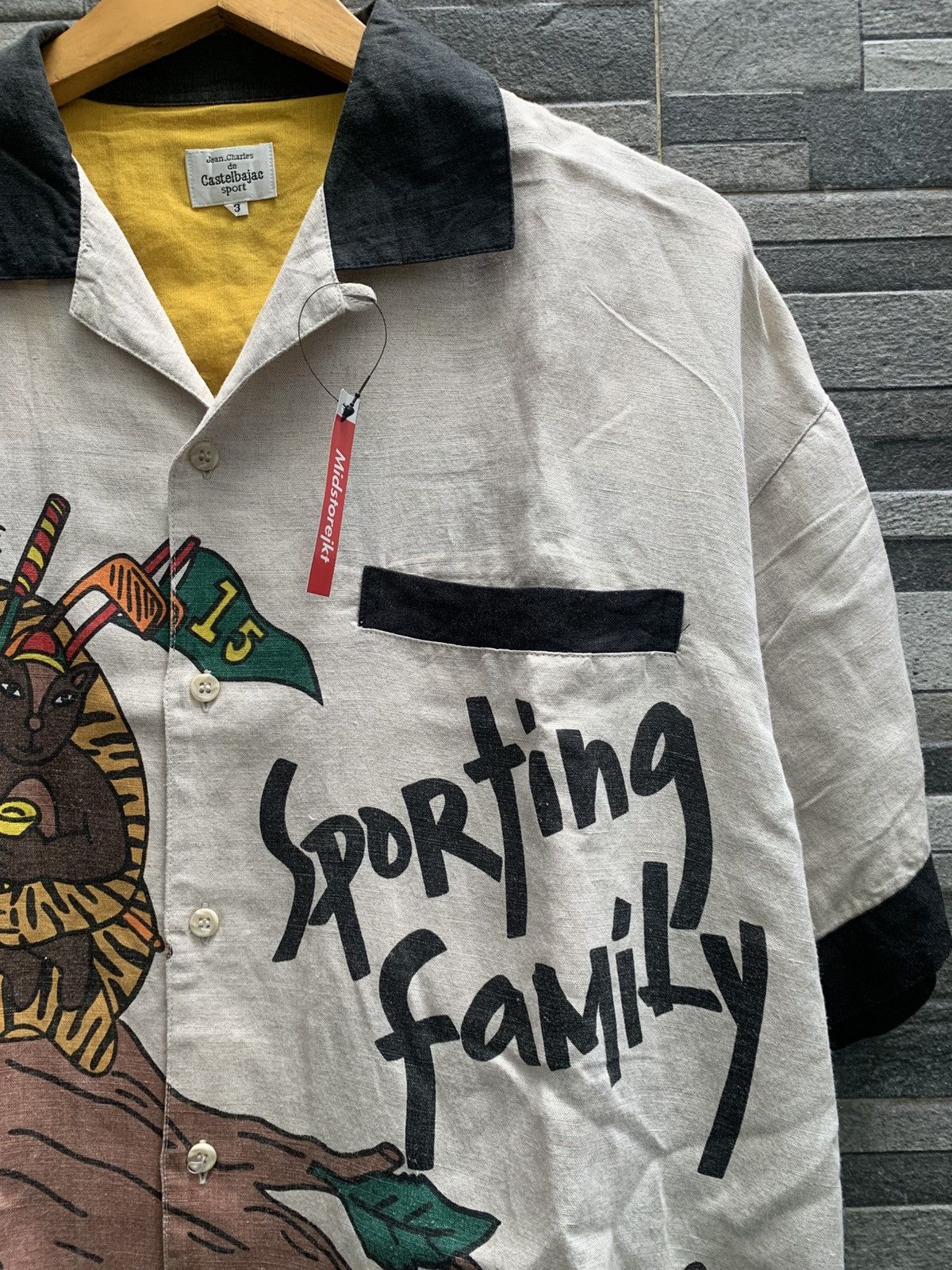 Jean Charles De Castelbajac Vintage JEAN CHARLES DE CASTELBAJAC " SPORTING FAMILY " Size US L / EU 52-54 / 3 - 5 Thumbnail