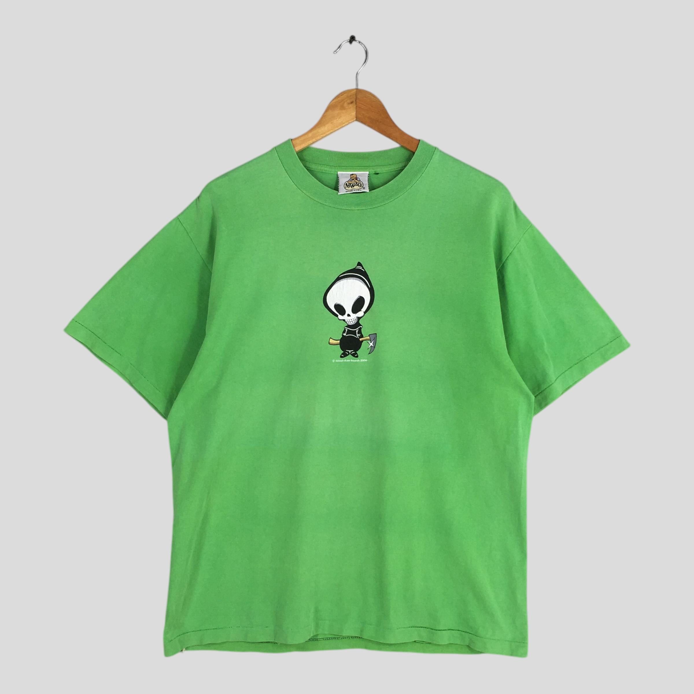Blind Skateboards Vintage Y2K Menace Blind Skateboard T shirt Medium Size US M / EU 48-50 / 2 - 1 Thumbnail