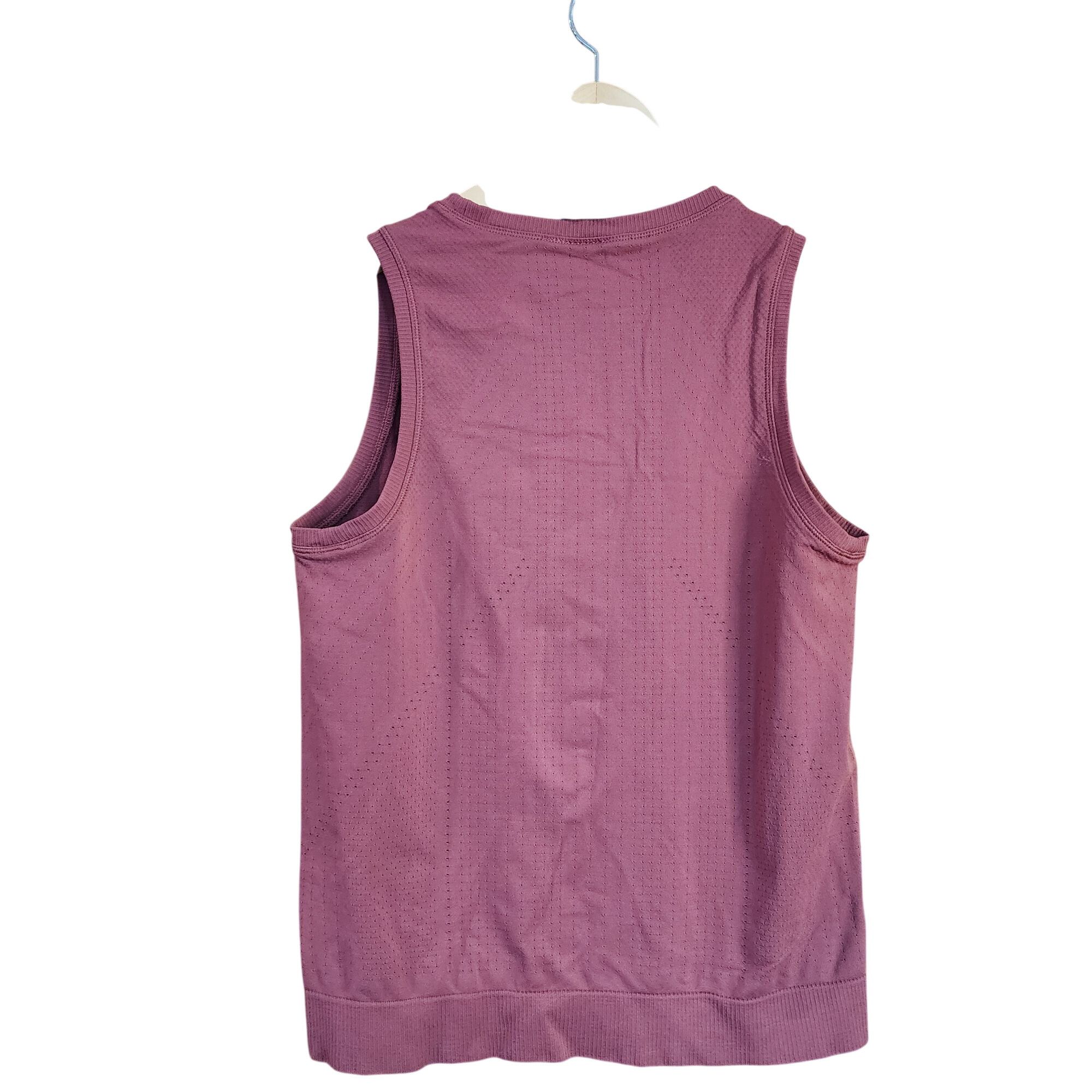 Athleta Athleta mauve Lasercut high neck active running tank top wom Size XS / US 0-2 / IT 36-38 - 2 Thumbnail