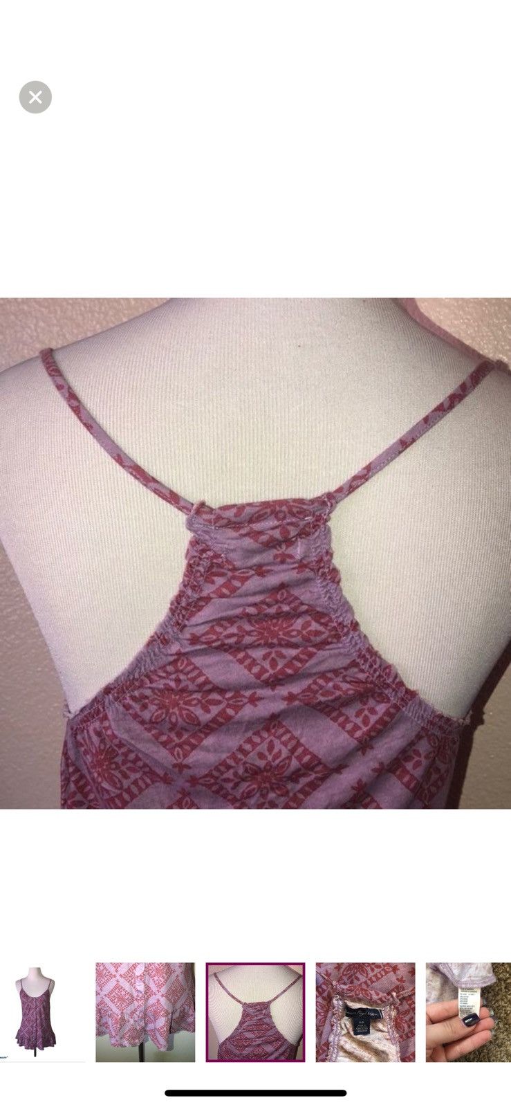 American Eagle Outfitters American eagle outfitters small boho tank top Size S / US 4 / IT 40 - 3 Thumbnail
