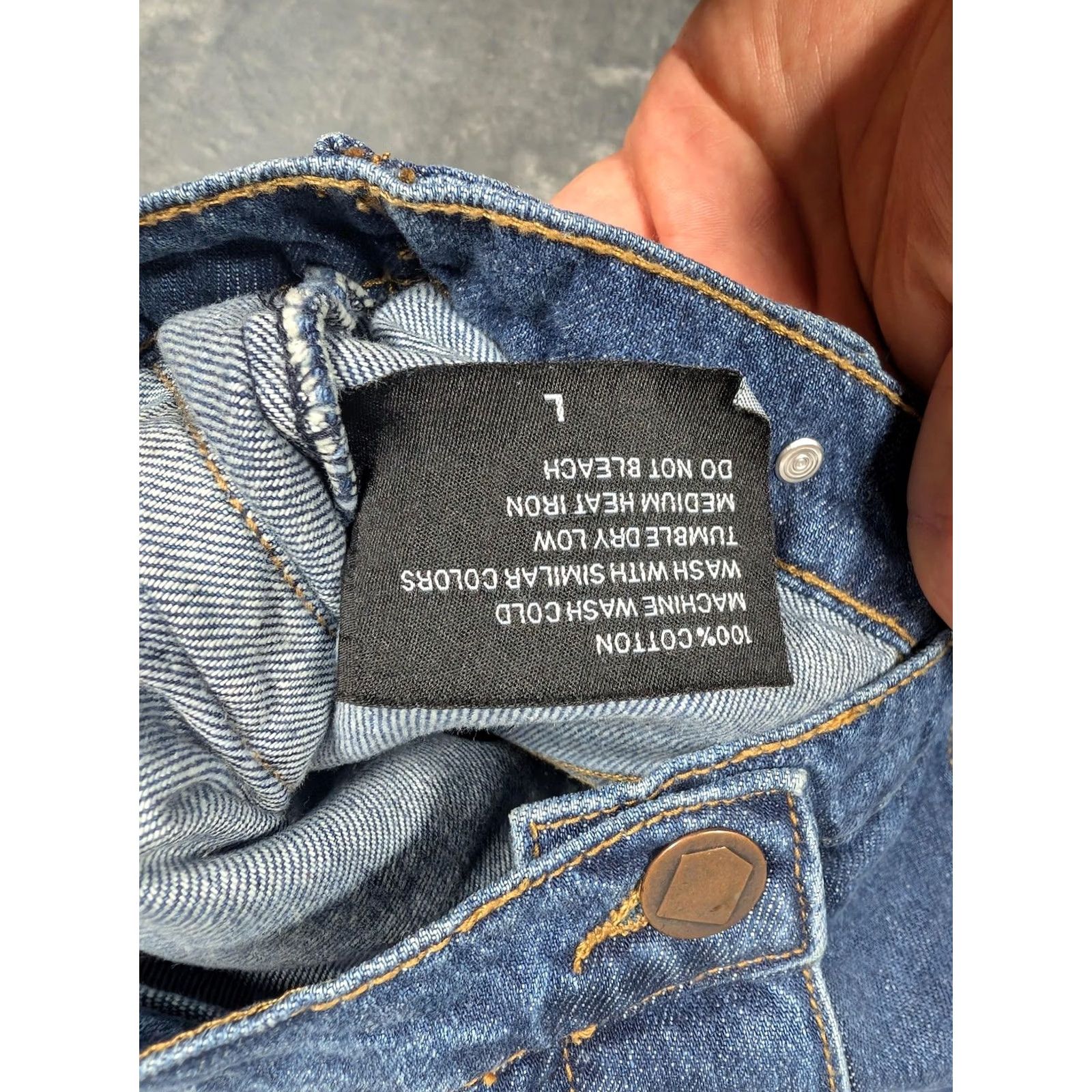 Denime Epic Games Jacket Denim Trucker Bomber Jacket Mens Large Blue 100% Cotton Pockets Logo Gaming Casual Vintage N/A Size US L / EU 52-54 / 3 - 8 Thumbnail