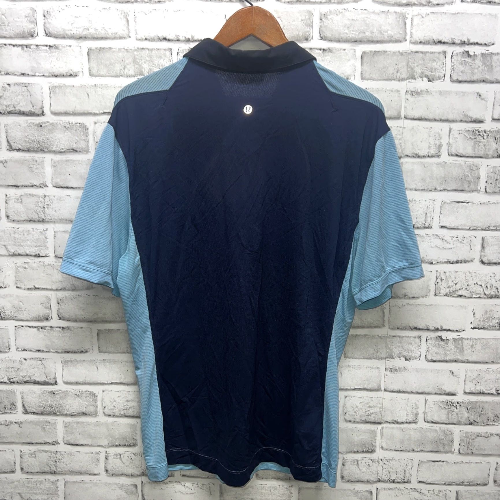 Lululemon Lululemon Athletica Polo Shirt Mens Size M Blue Shirt Mens M Blue Polo Shirt Size US M / EU 48-50 / 2 - 3 Thumbnail