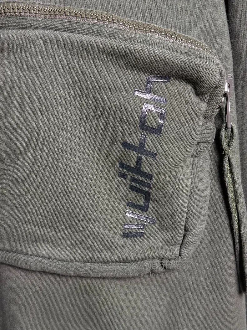 Louis Vuitton Louis Vuitton Army Green Big Pocket Hoodie Size US L / EU 52-54 / 3 - 3 Thumbnail