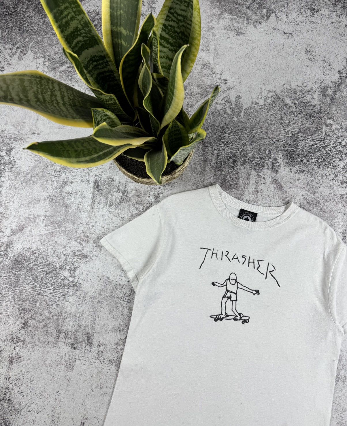Thrasher Thrasher Skateboarding Gonz Rap Y2K Baggy Relaxed T Shirt Tee Size US S / EU 44-46 / 1 - 4 Thumbnail