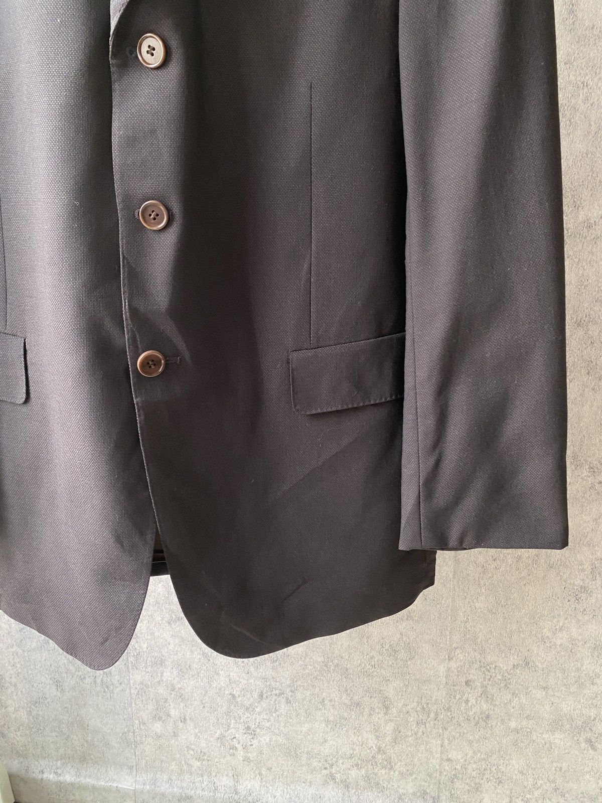 Yohji Yamamoto A.A.R Yohji Yamamoto Dark Brown Blazer Size US L / EU 52-54 / 3 - 5 Thumbnail