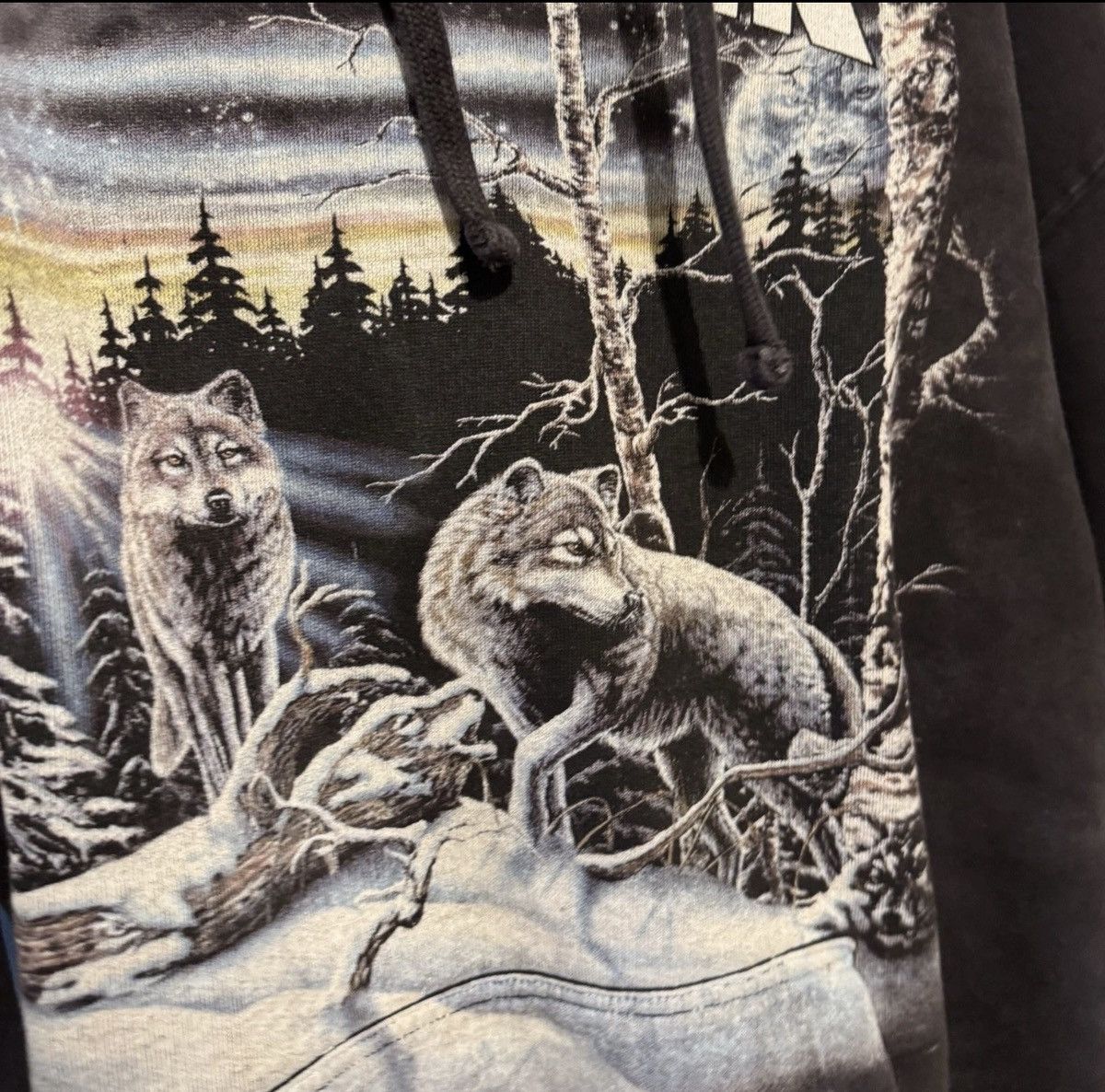 Thrasher Thrasher × The Mountain Rare 13 Wolves HoodieL Black Tie Dye Size US L / EU 52-54 / 3 - 8 Thumbnail