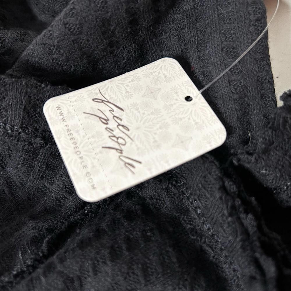 Free People Free People l NWT Juicy Long Sleeve Black Medium Size M / US 6-8 / IT 42-44 - 9 Thumbnail